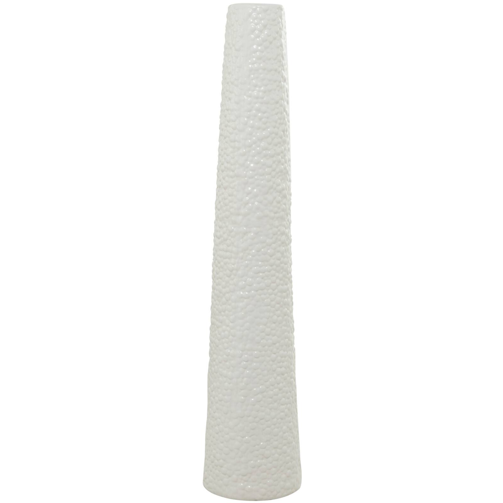 Modern Ceramic Vase with Bubble Texture