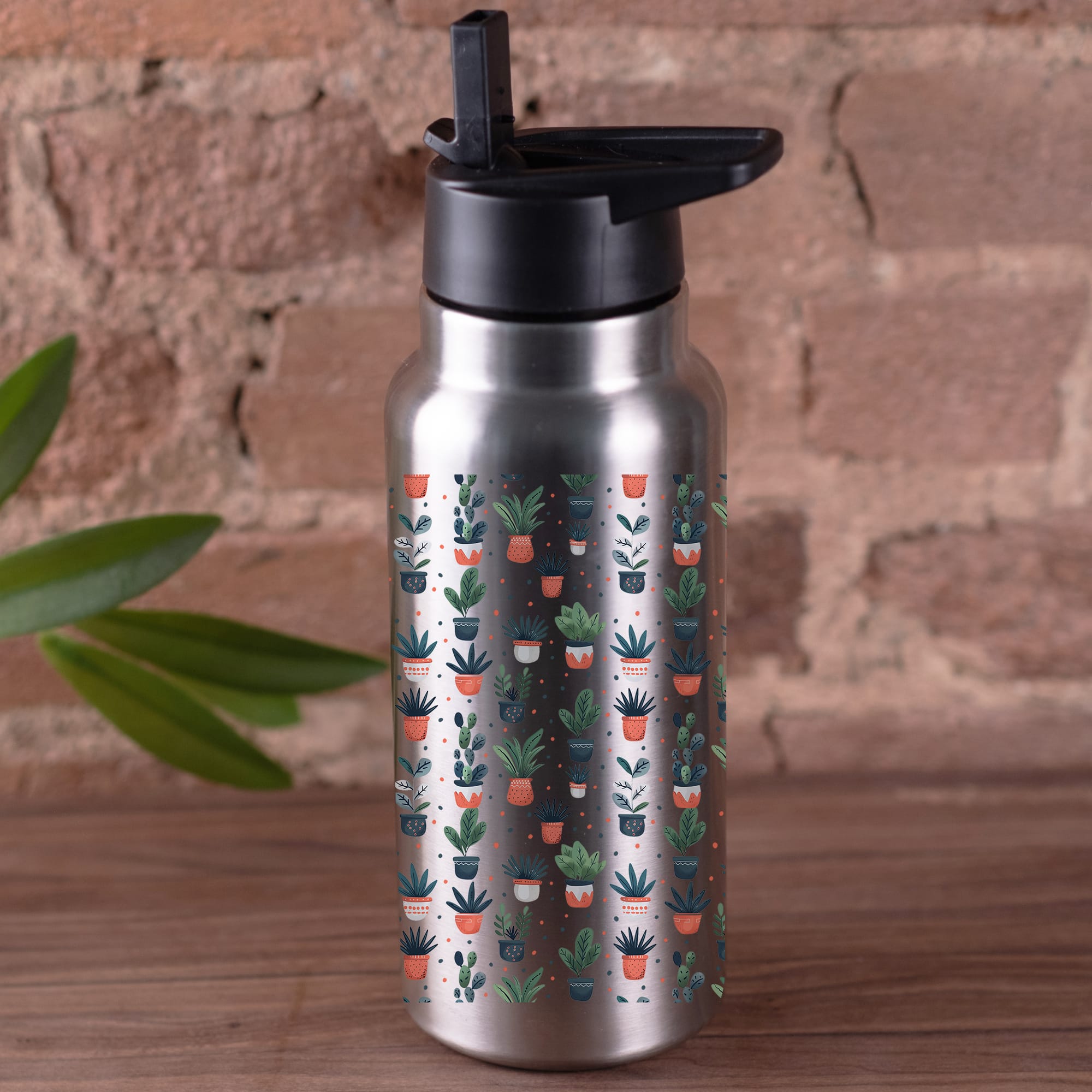 Houseplant Pattern 32oz. Tumbler