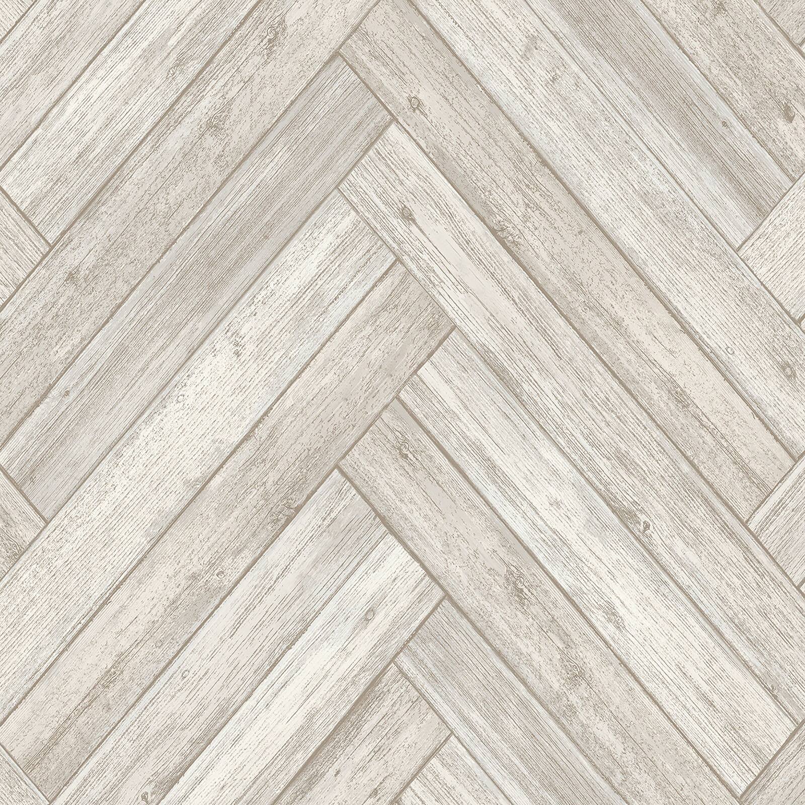 Surface Style Herringbone Wood Peel & Stick Wallpaper