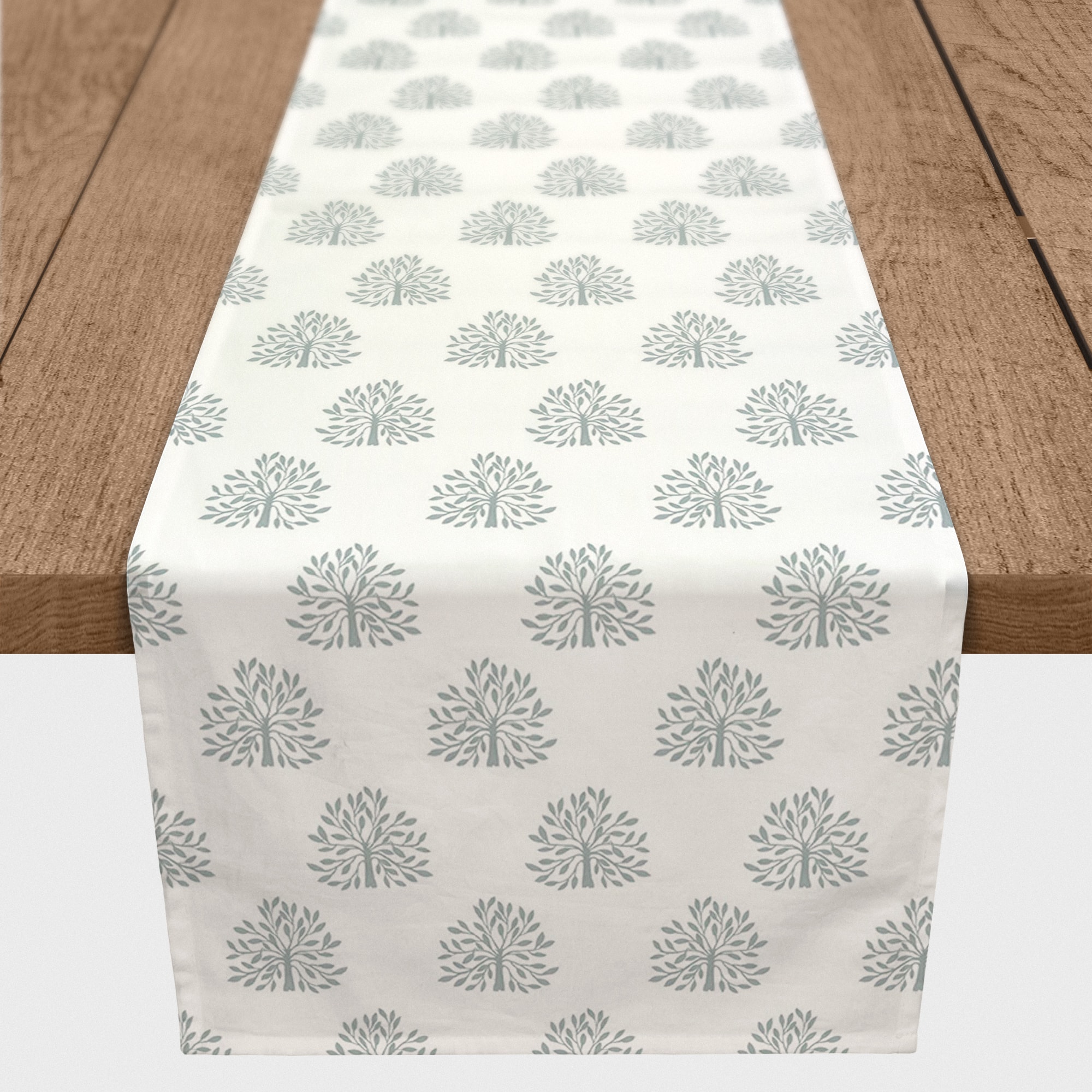 Blooming Bush Cotton Twill Runner