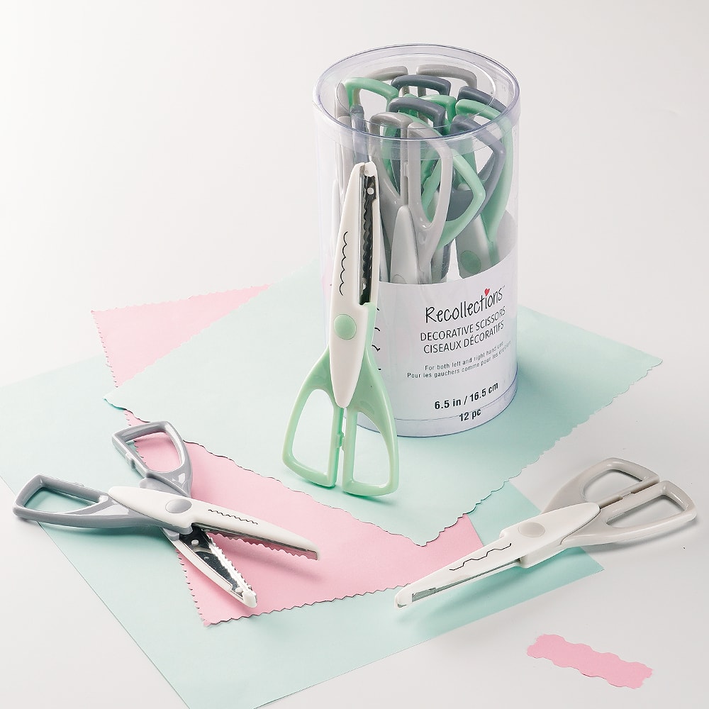 12 Packs: 12 ct. (144 total) Decorative Scissors by Recollections™