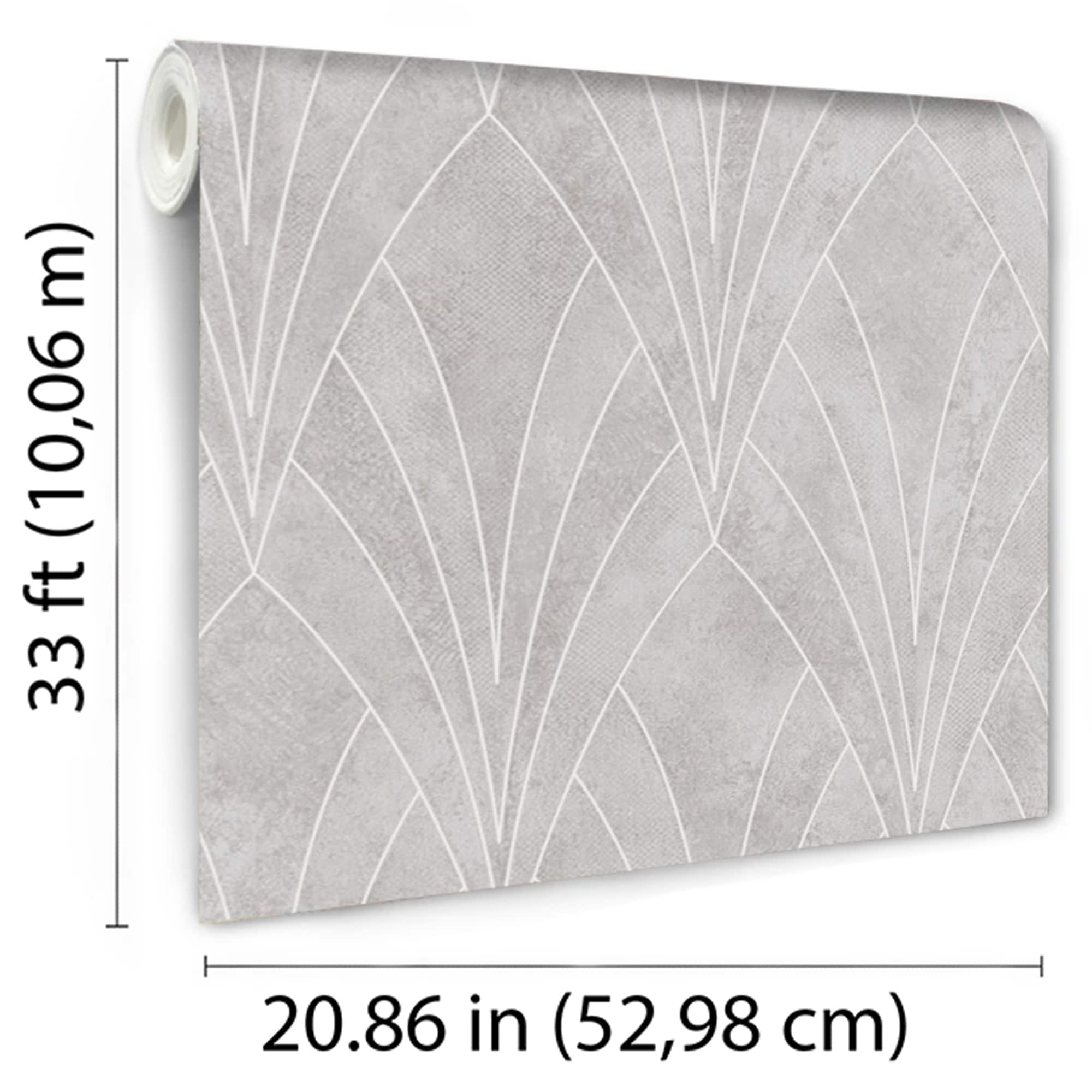 Designs Direct Art Deco Fan Texture Ground Wallpaper