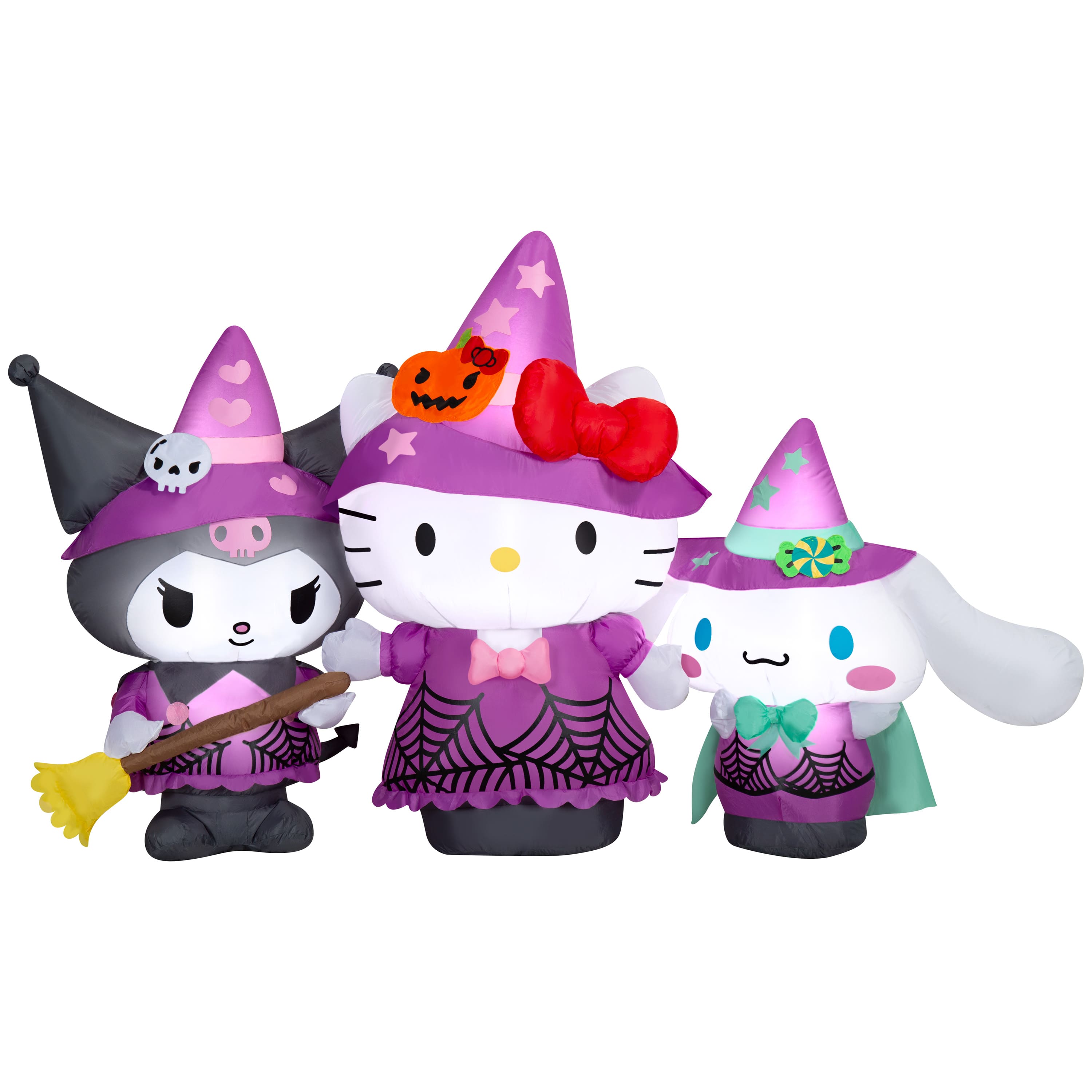 4ft. Airblown® Inflatable Hello Kitty® & Friends Halloween Scene
