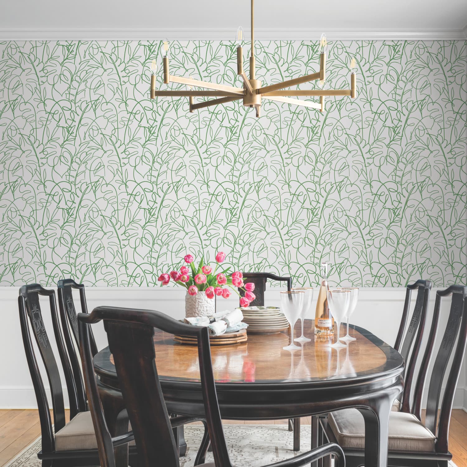 RoomMates Tamara Day Tropical Signature Peel & Stick Wallpaper