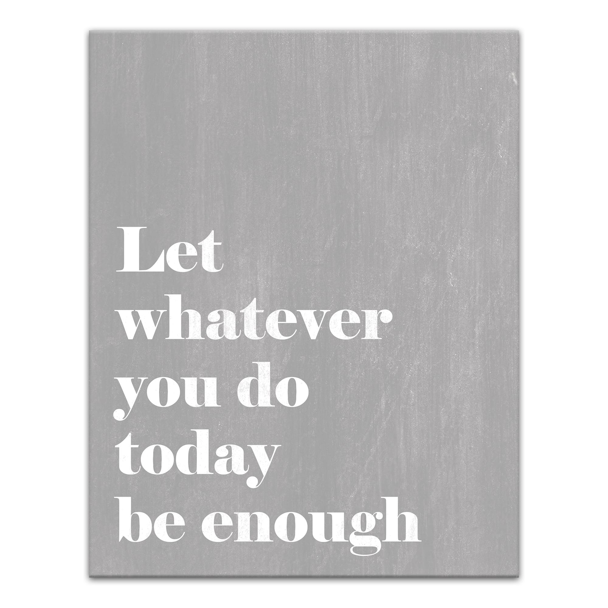 Let It Be Enough 11" x 14" Canvas Wall Art