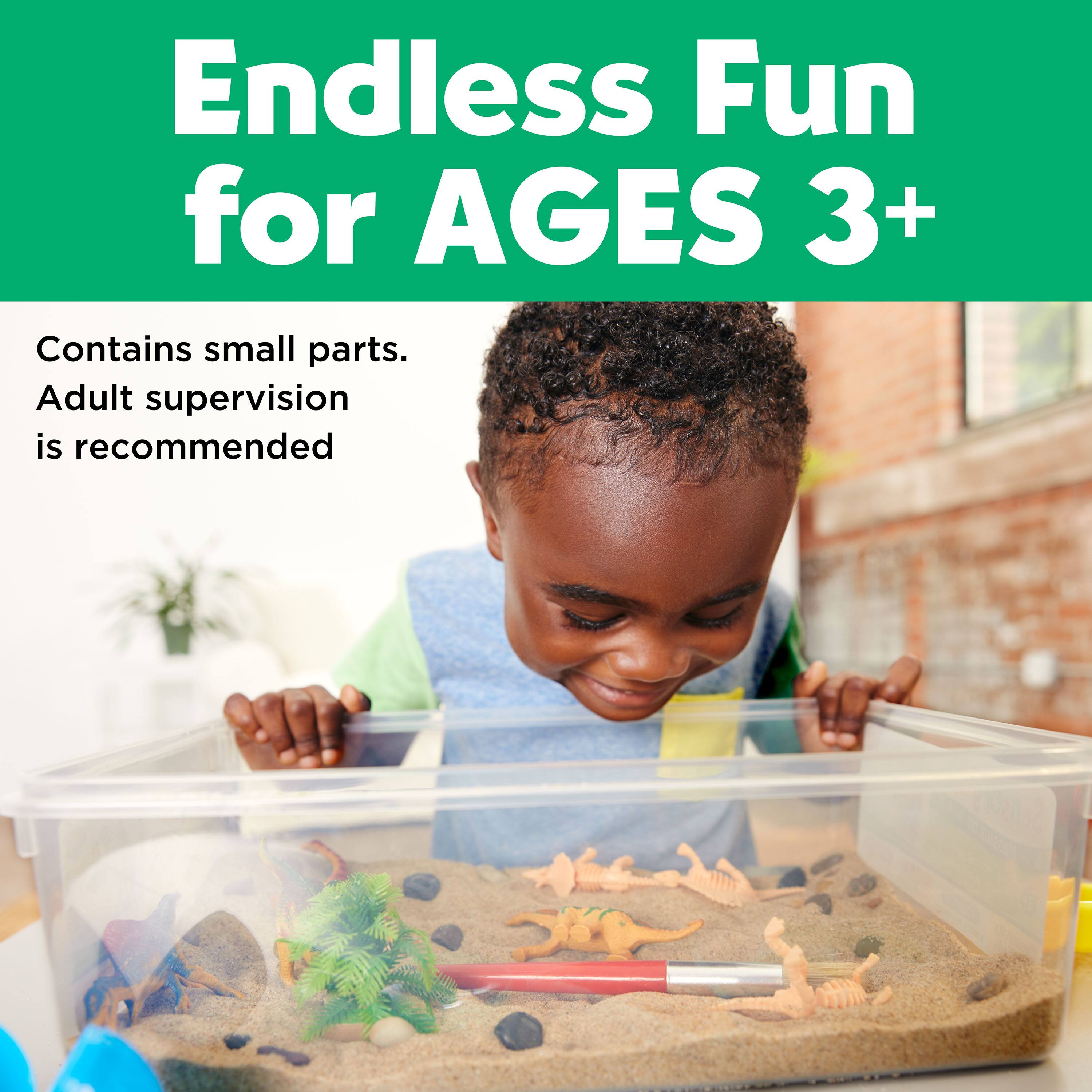 8 Pack: Creativity for Kids® Dinosaur Dig Sensory Bin