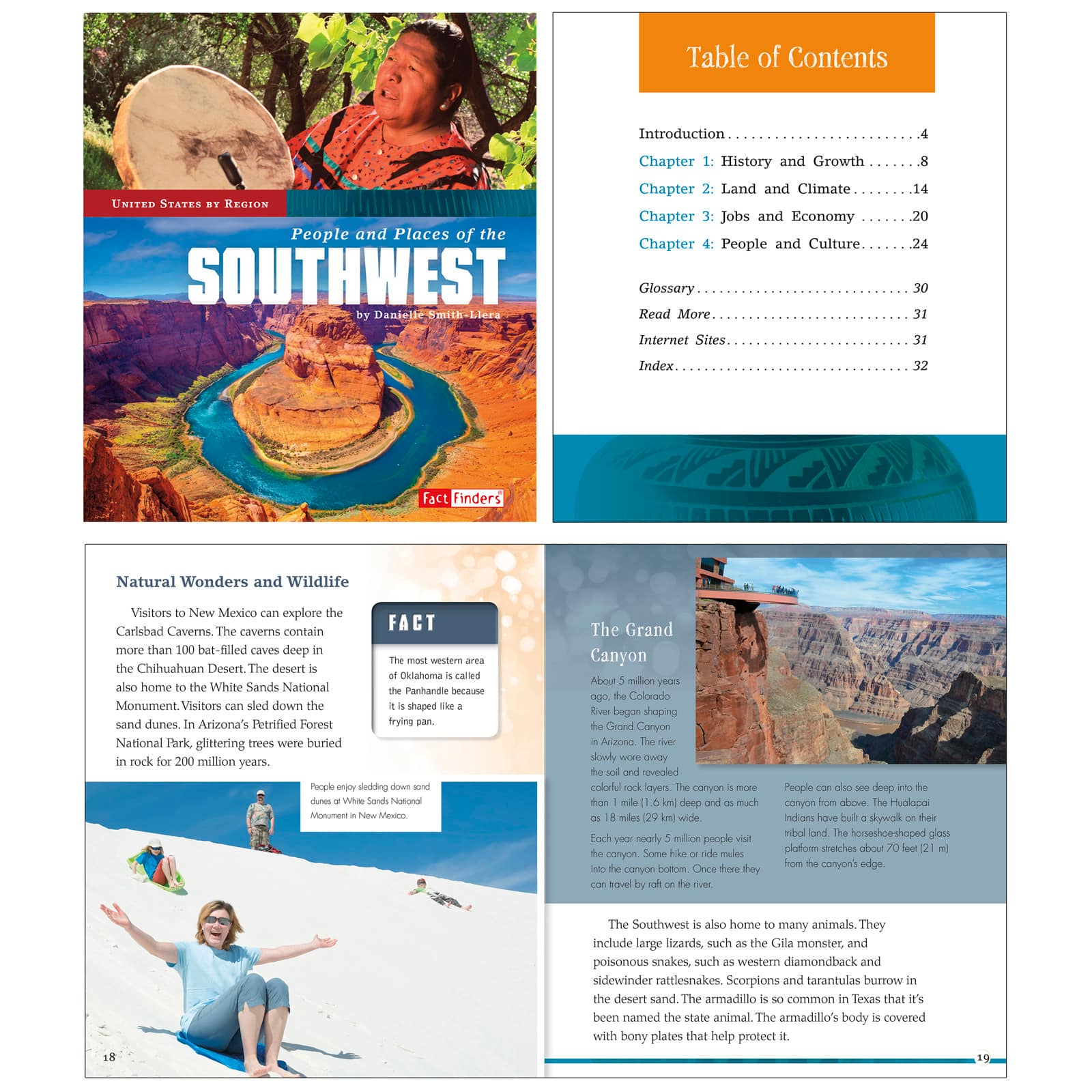 Capstone Press United States by Region Book Set