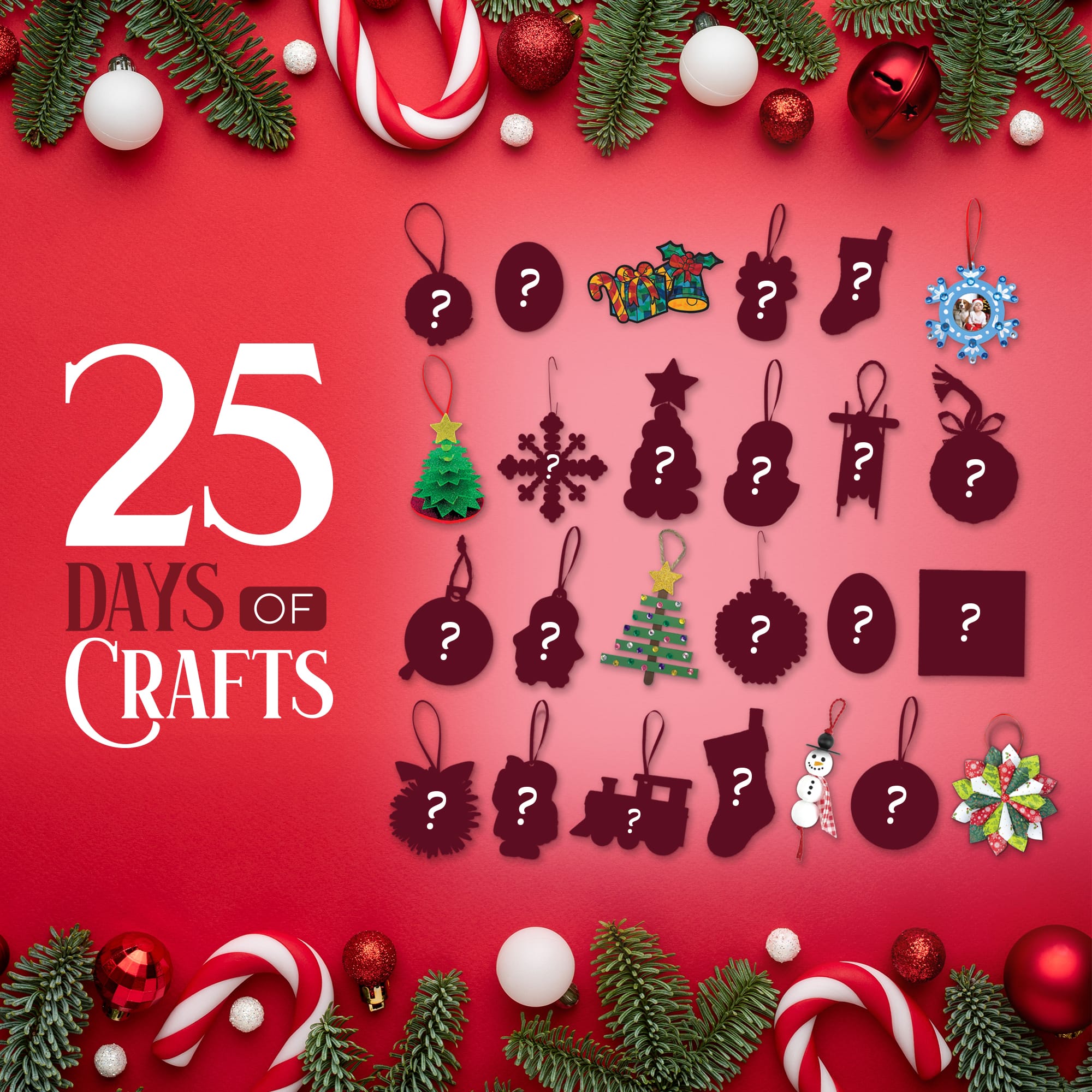 ArtSkills® Crafting Through the Holidays 25-Day Advent Calendar Set