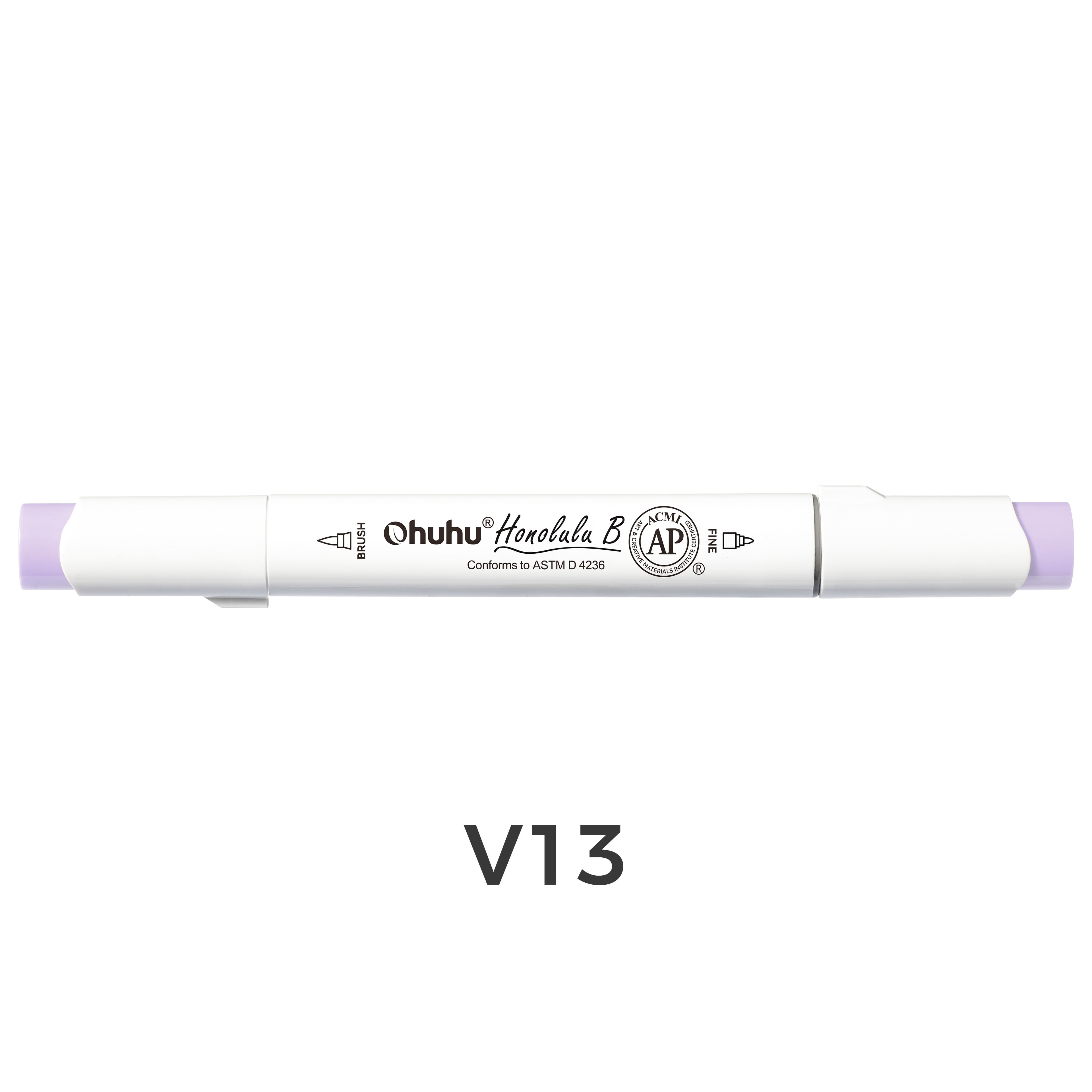 Ohuhu® Honolulu B Brush & Fine Dual Tip Marker
