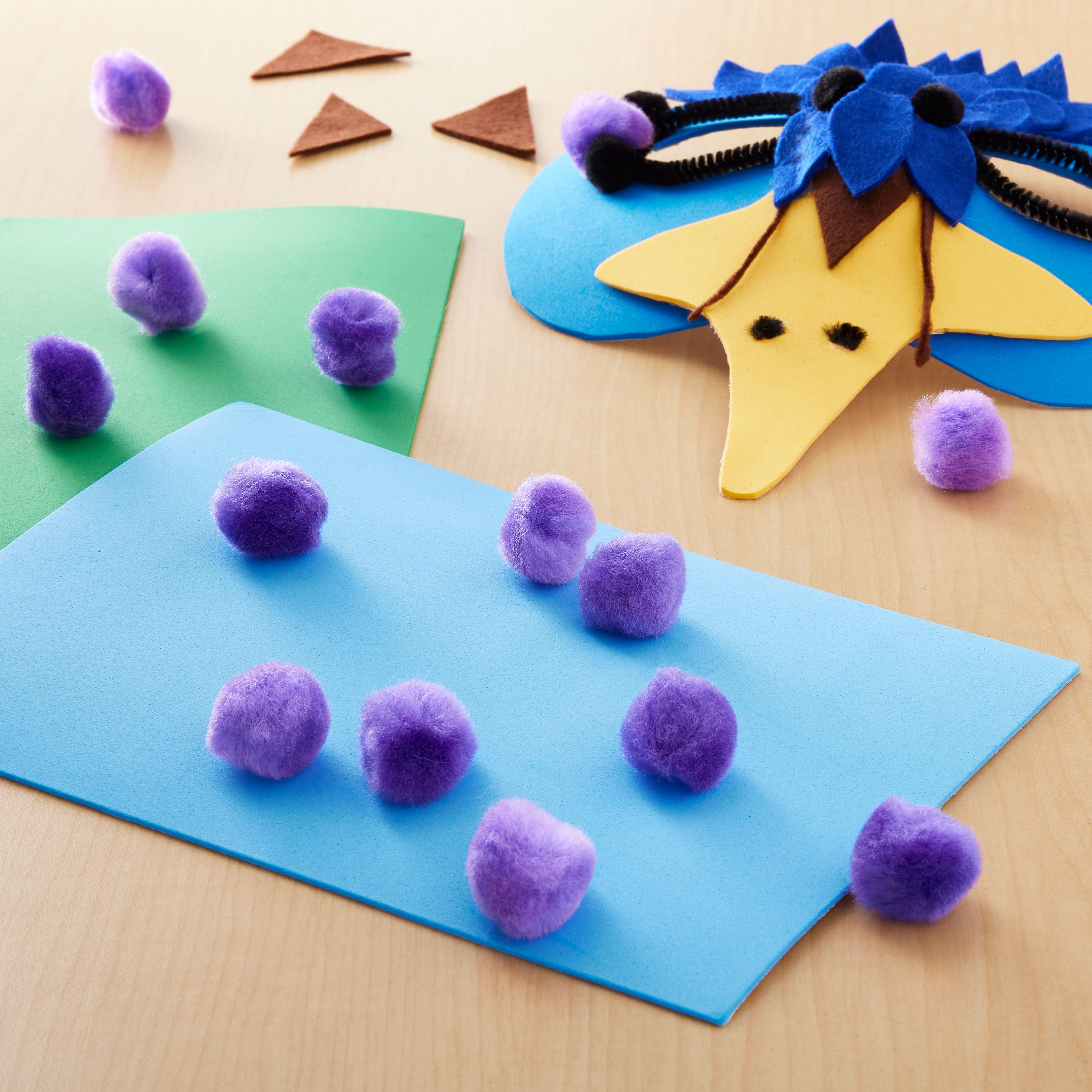 12 Packs: 80 ct. (960 total) 1" Pom Poms by Creatology™