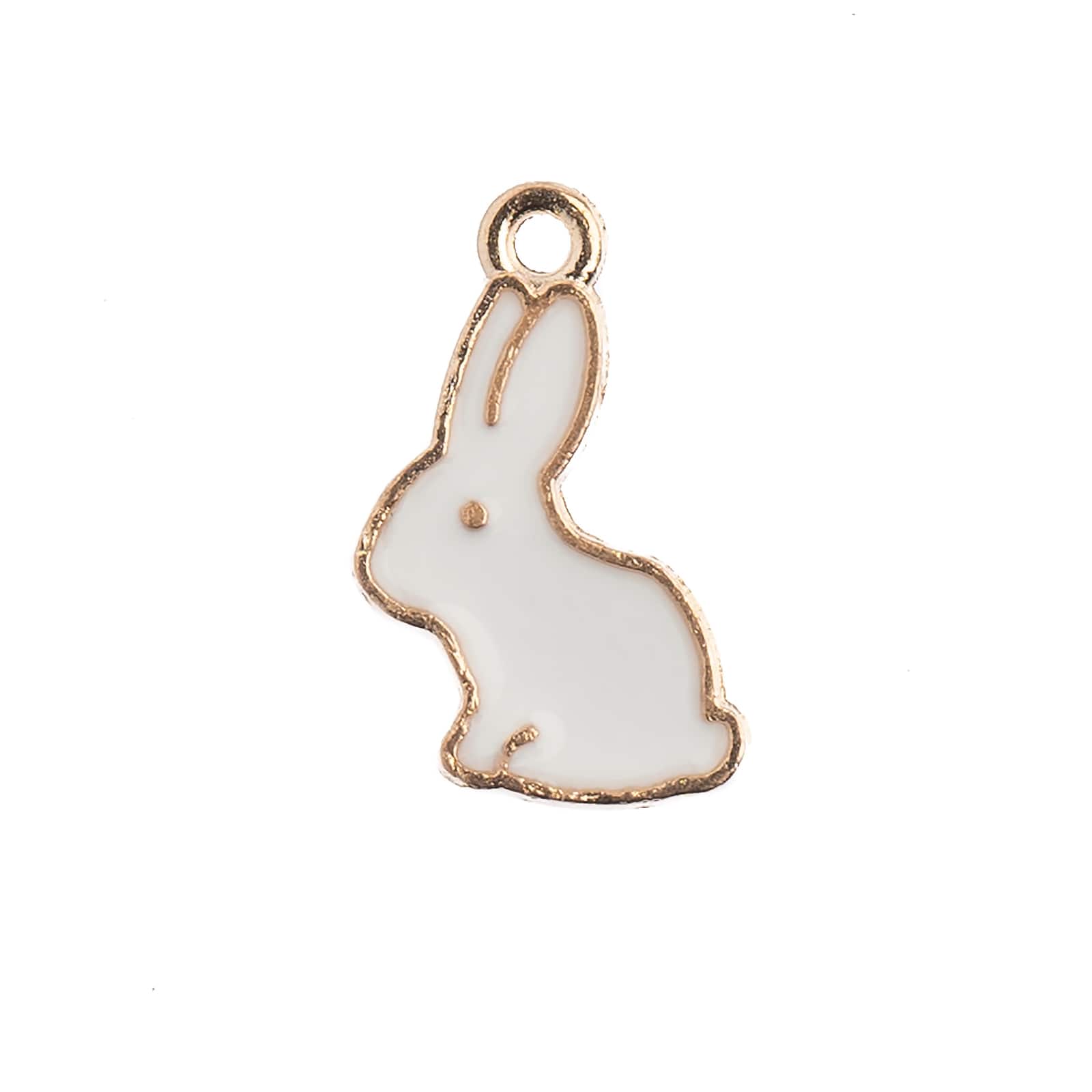 John Bead Sweet & Petite Bunny Rabbit Charms, 10ct.