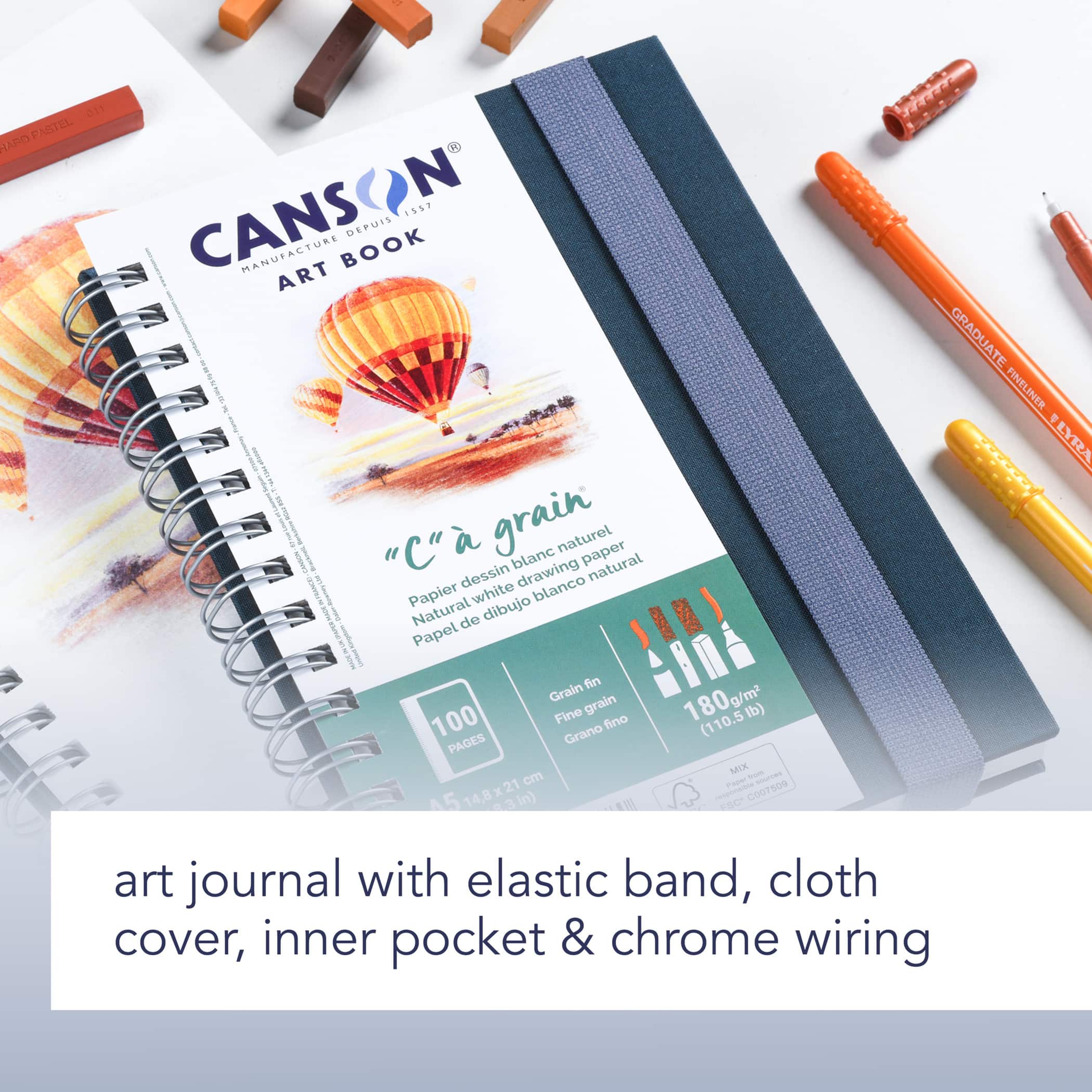 Canson® Artist Series C à Grain Drawing Art Book