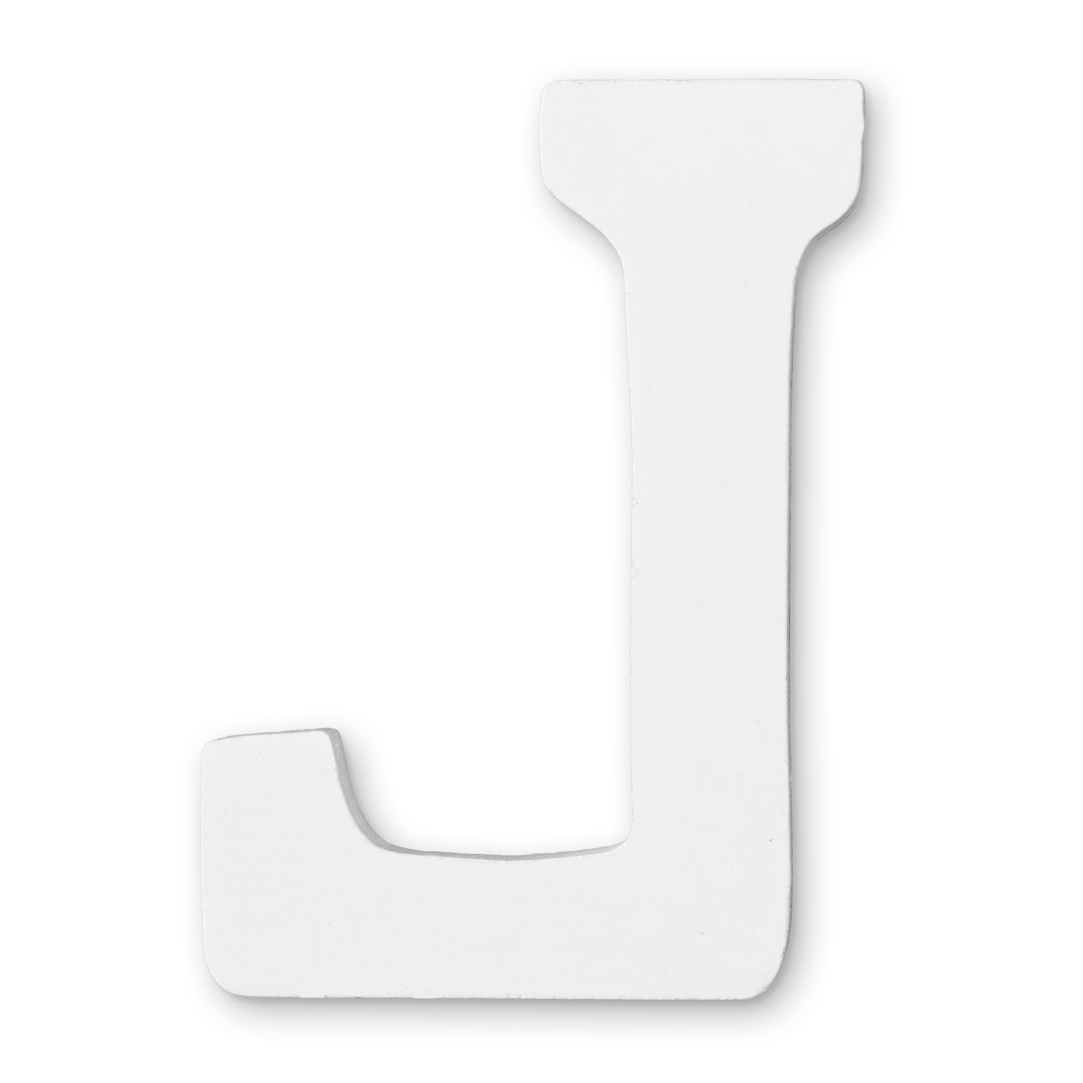 12 Pack: 4.75" White Wood Letter by Make Market®