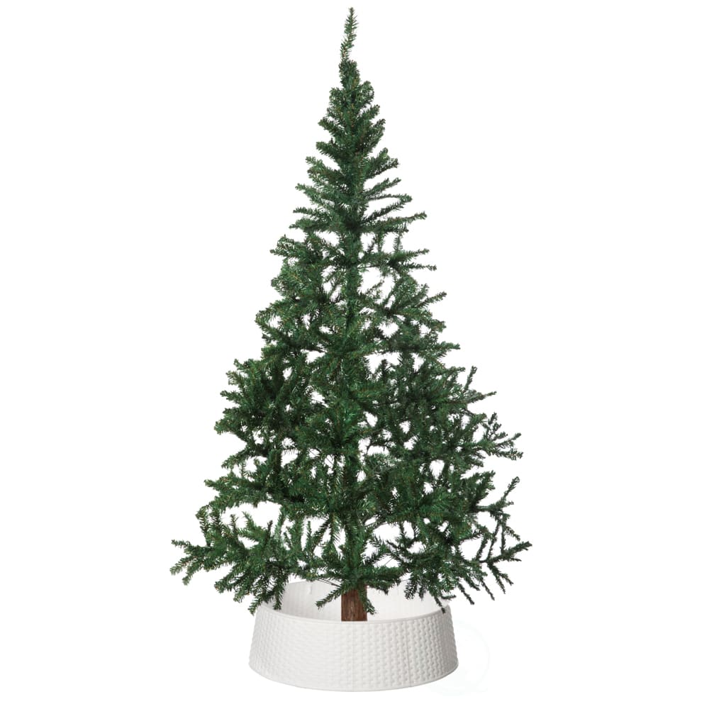Gardenised Large Rattan Christmas Tree Collar Skirt