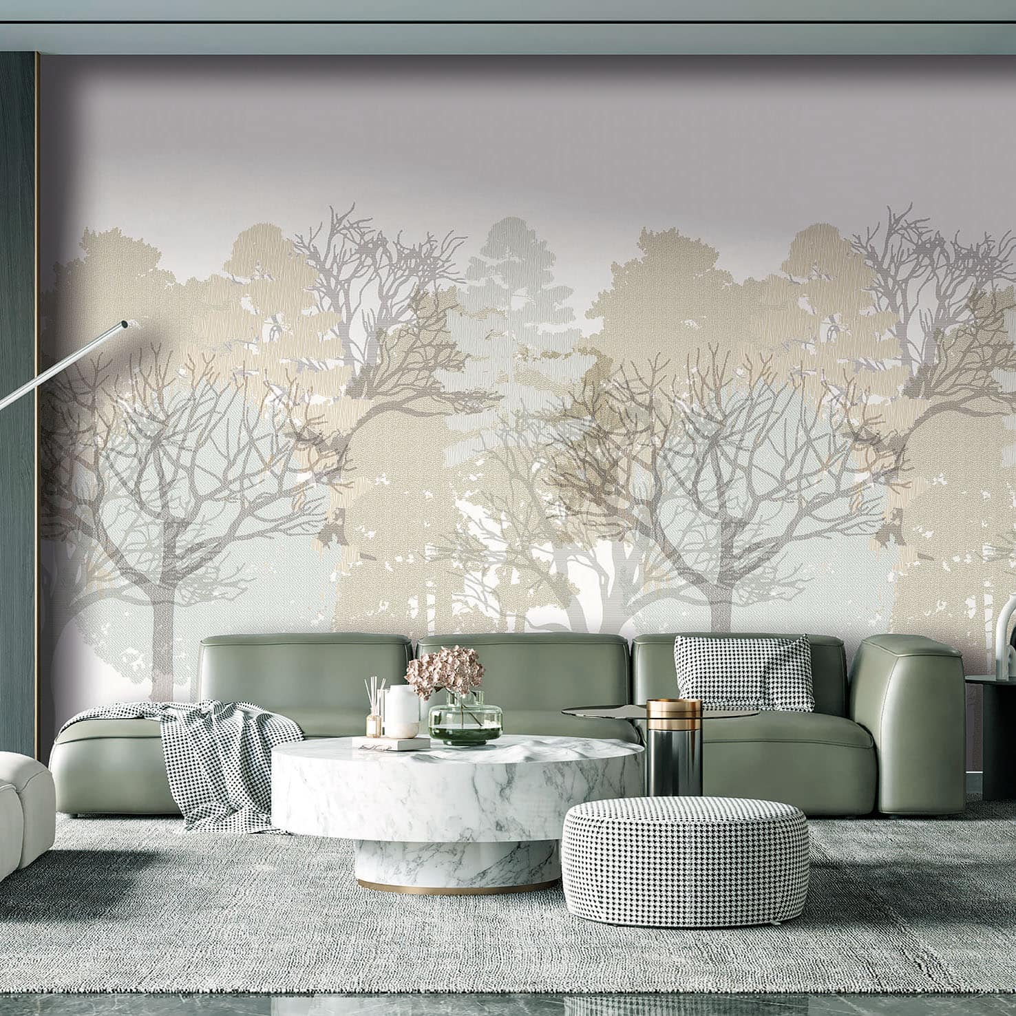 Designs Direct Antibes Nature Forest Wallpaper