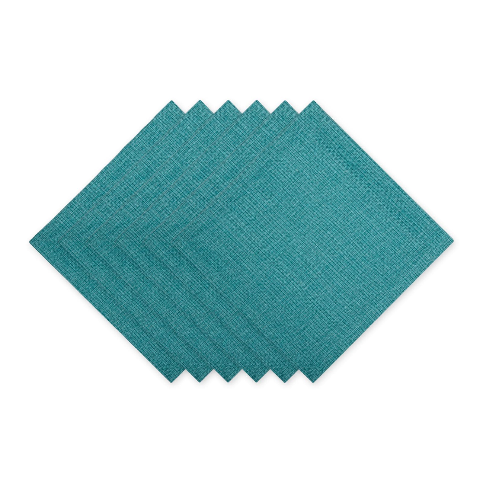 DII® Variegated Napkin Set, 6ct. in Teal | 20" x 20" | Michaels®