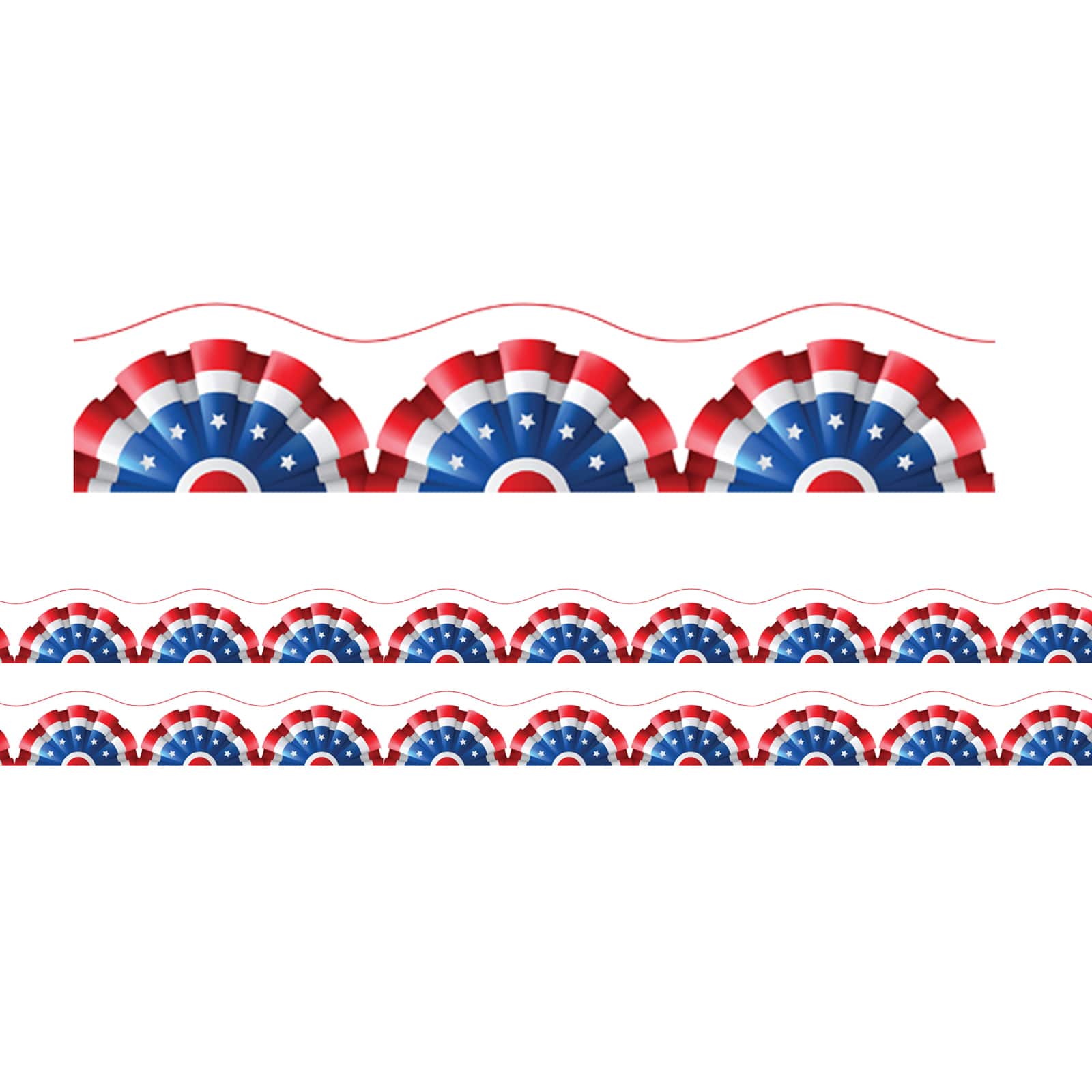 Charles Leonard Patriotic Magnetic Border, 48ft.
