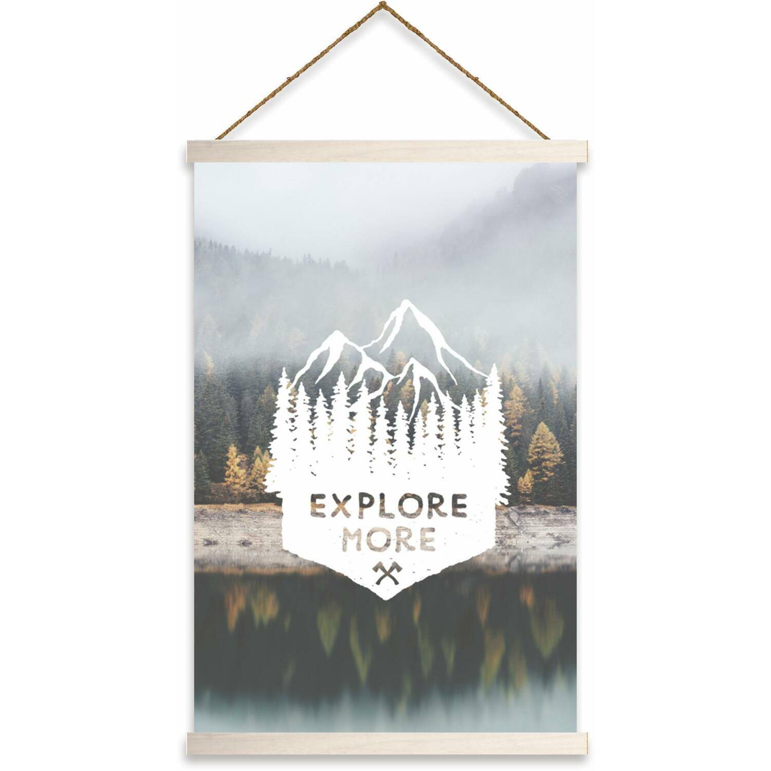 RoomMates Explore More Wall Hanging