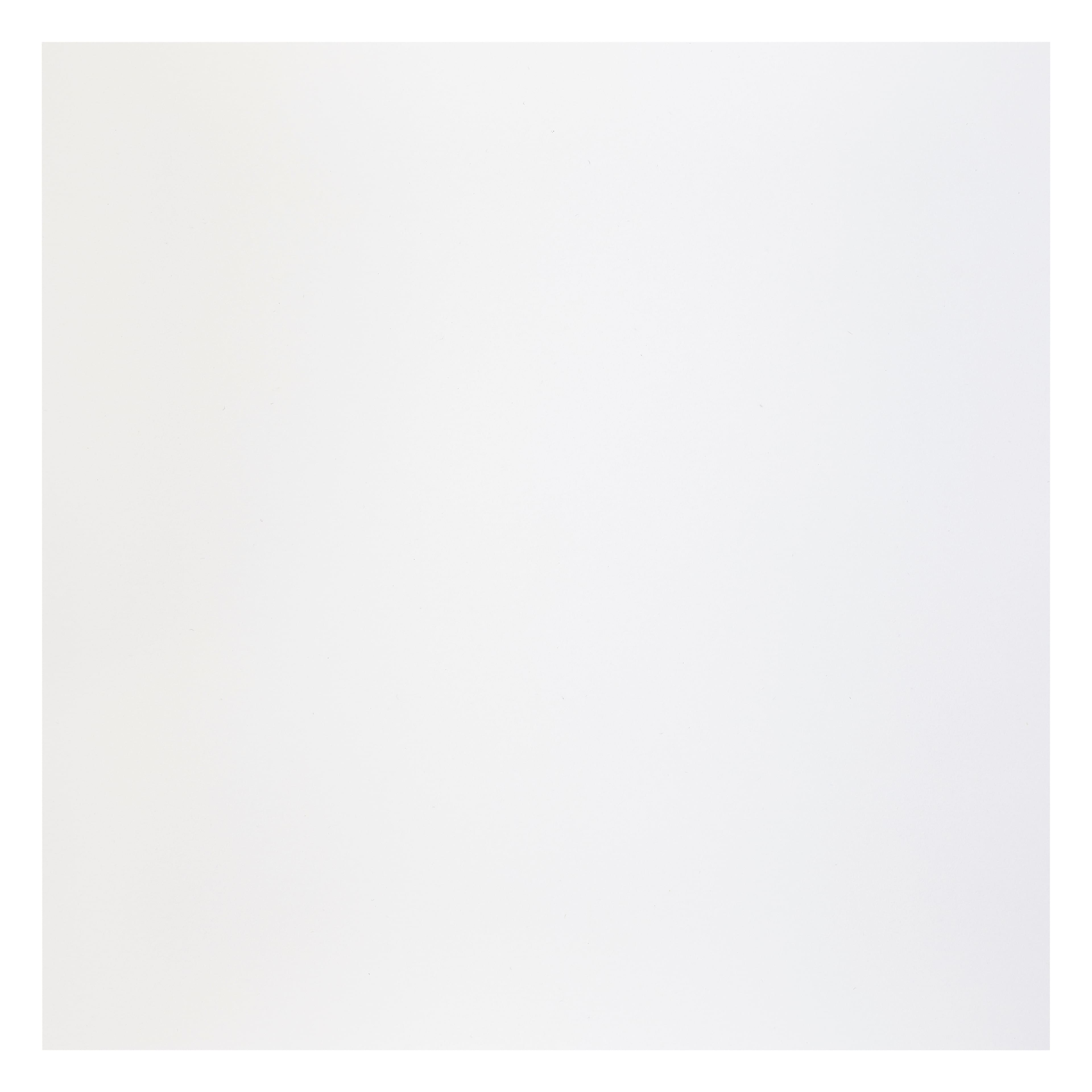 12 Packs: 100 ct. (1,200 total) White 8" x 8" Cardstock Paper by Recollections™