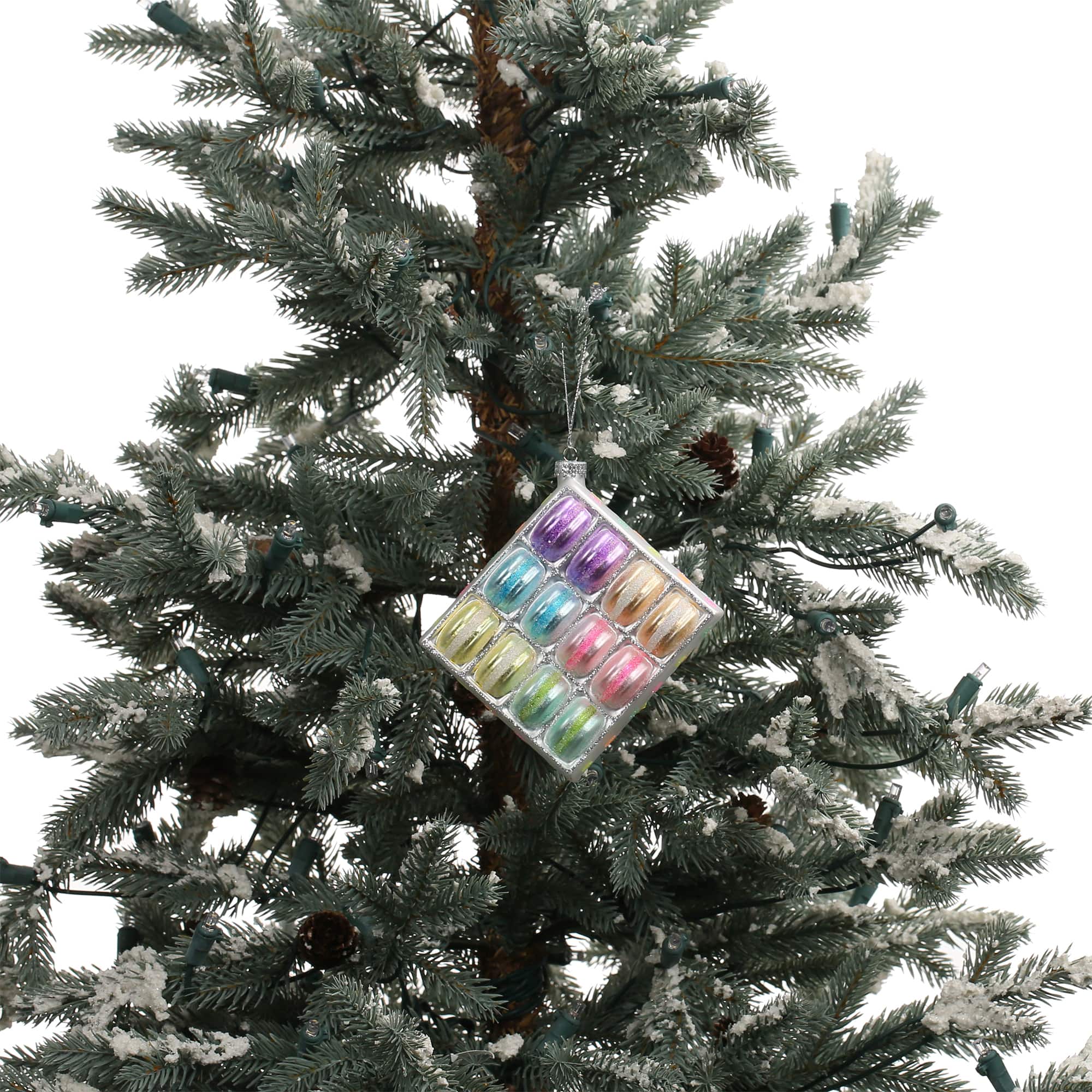 5" Macaroon Hand Painted Glass Ornament by Ashland®