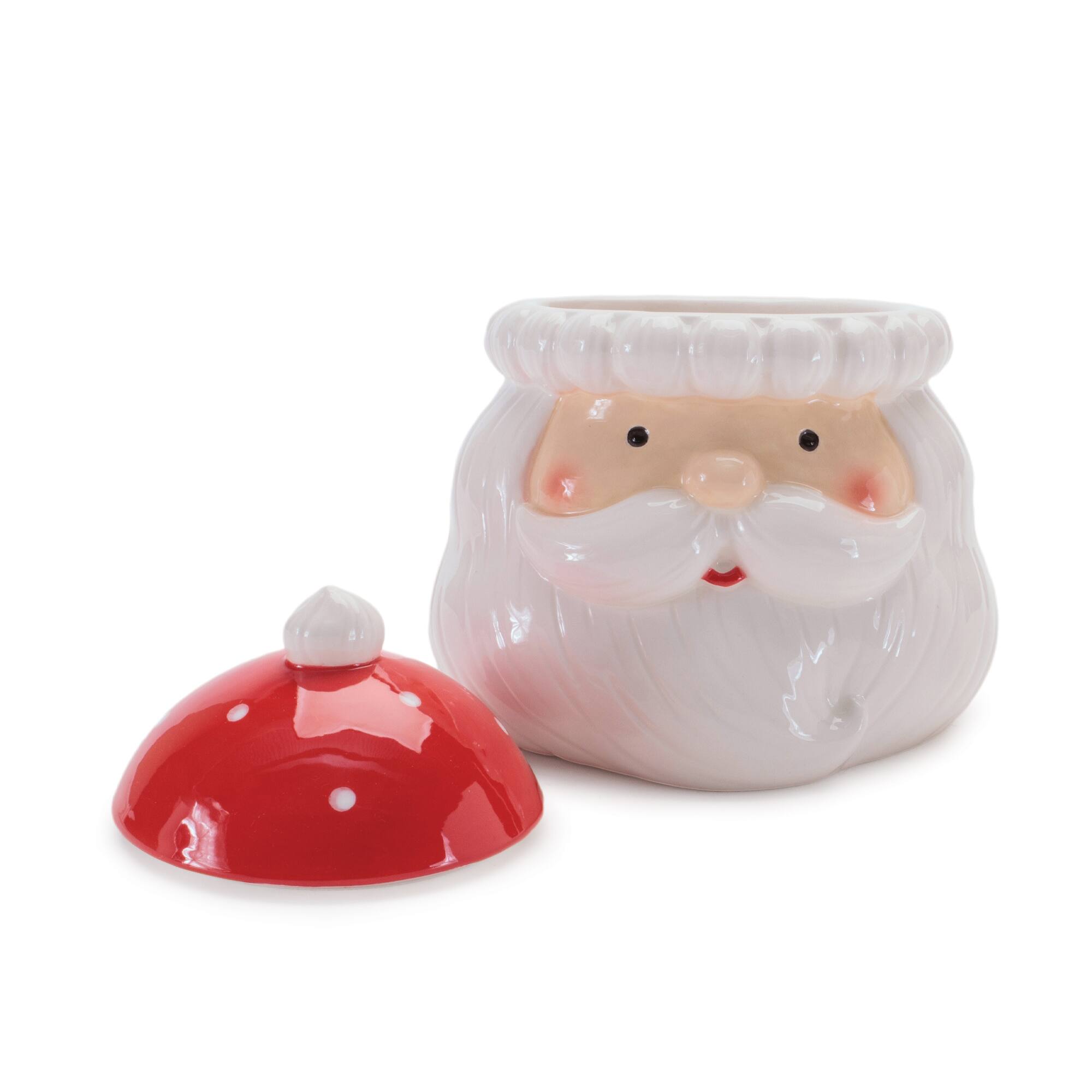 Melrose Ceramic Holiday Canister Set