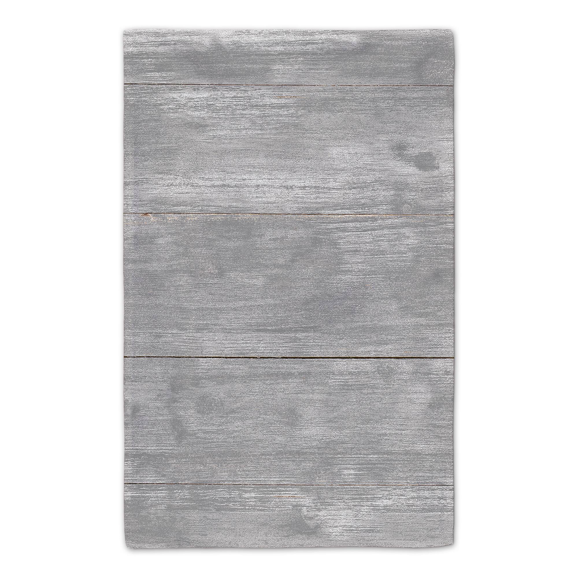 Hello Fall Gray Leaf Tea Towel Set