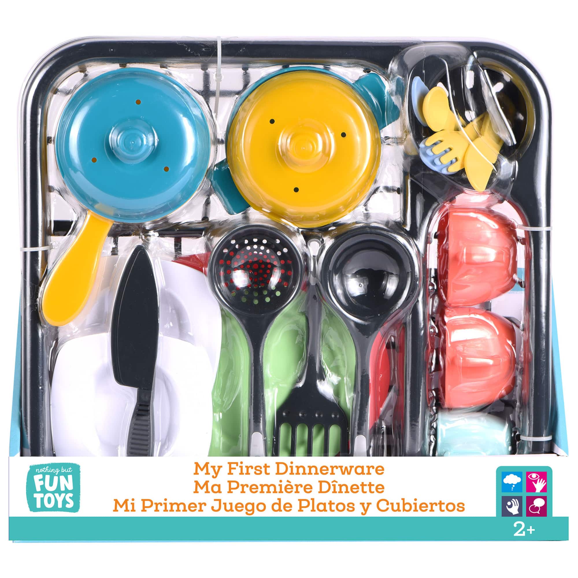 Nothing But Fun Toys My First Dinnerware Playset