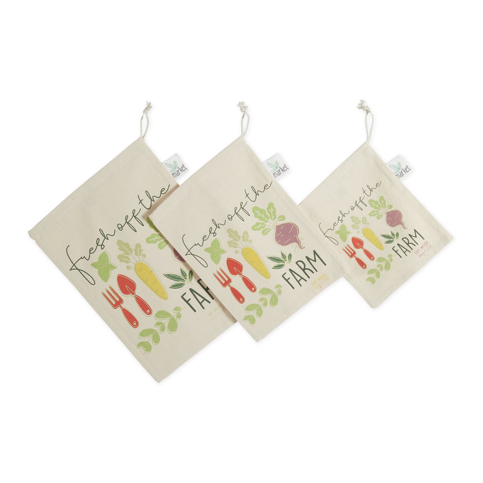 Farm Fresh Market Produce Bags Set