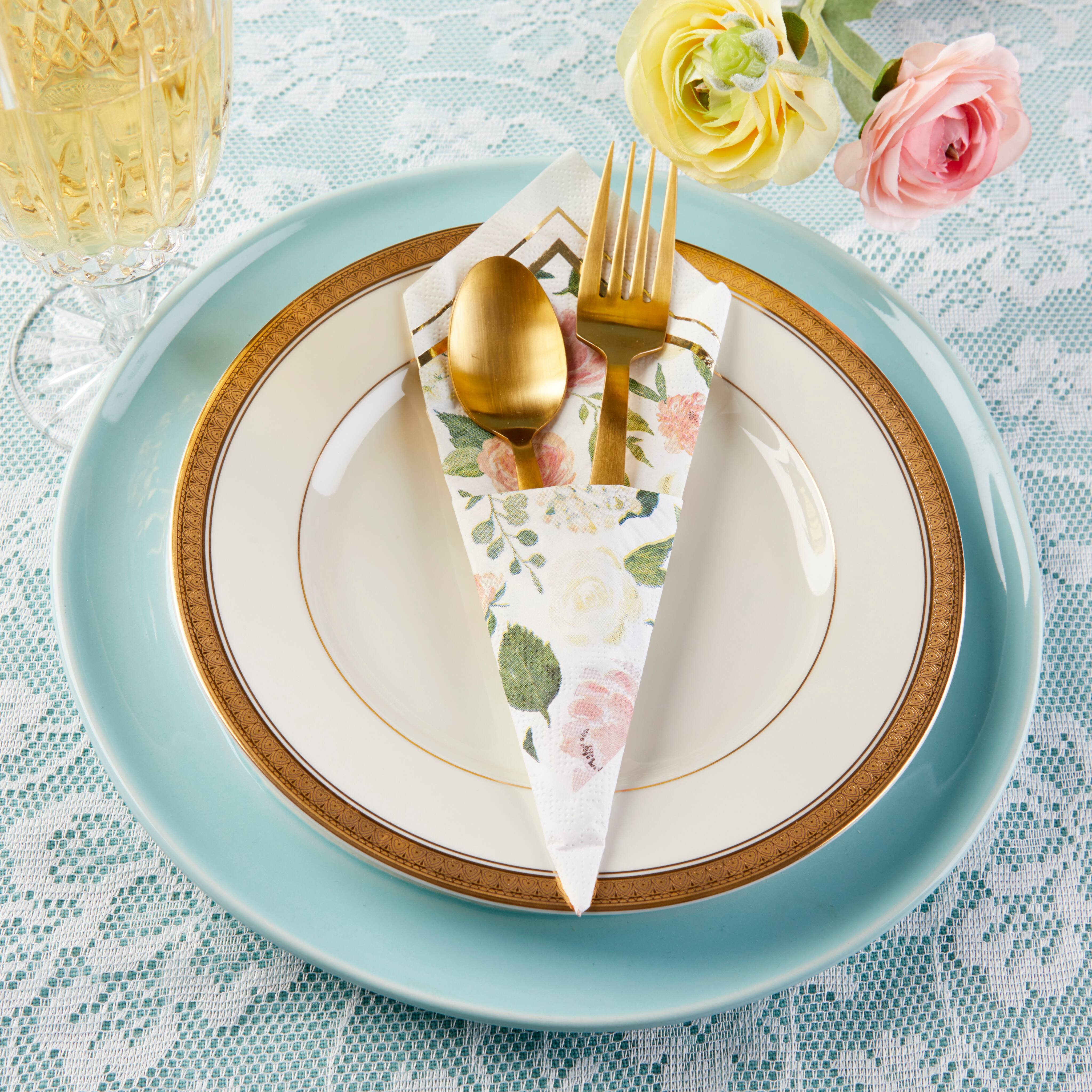 Kate Aspen® Brunch Floral Napkins, 60ct.