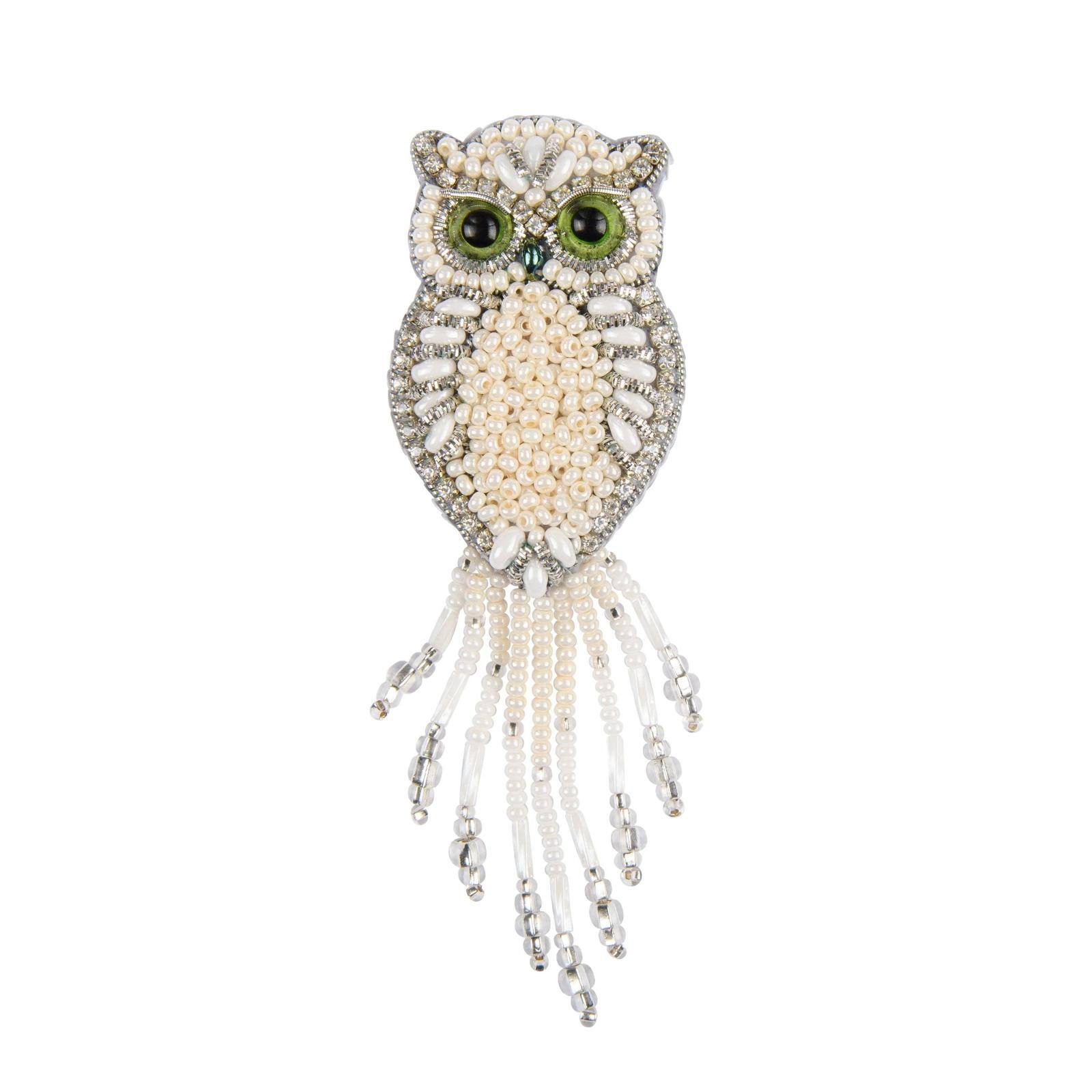 Crystal Art Brooch Wisdom Beadwork Kit