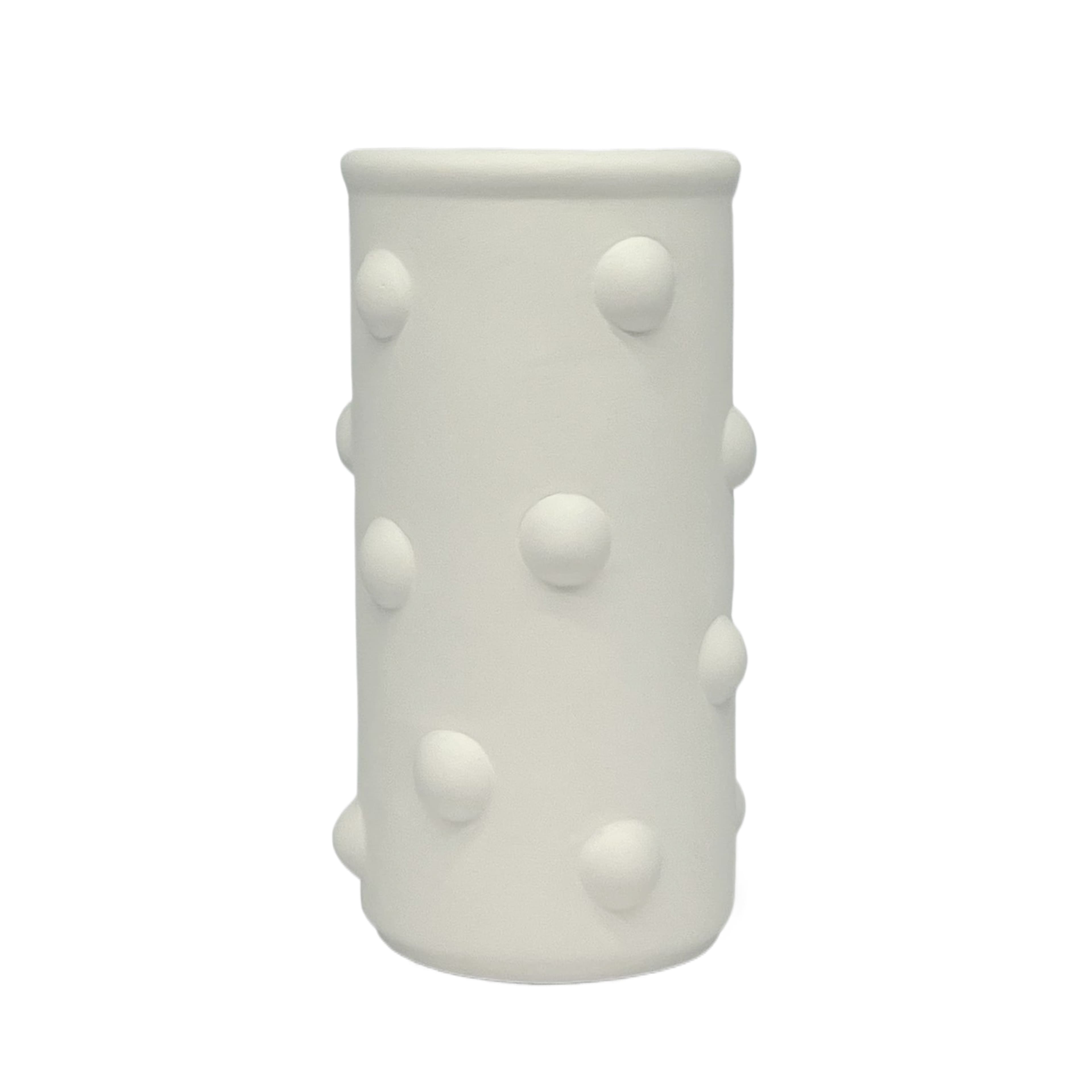 6.5" Ceramic Bubble Cylinder Vase by Make Market®