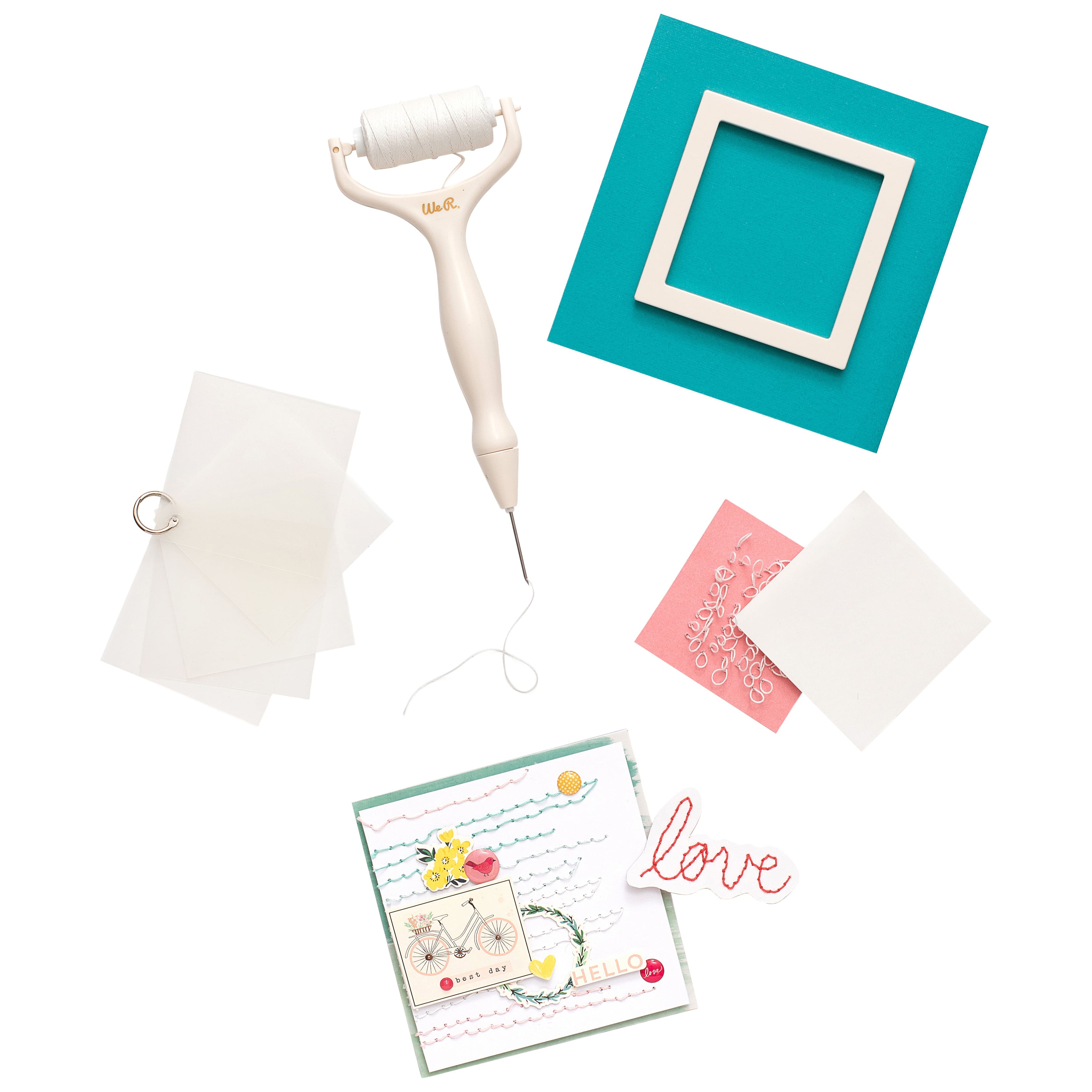 We R Memory Keepers® Stitch Happy Pen™ Punch Needle Kit