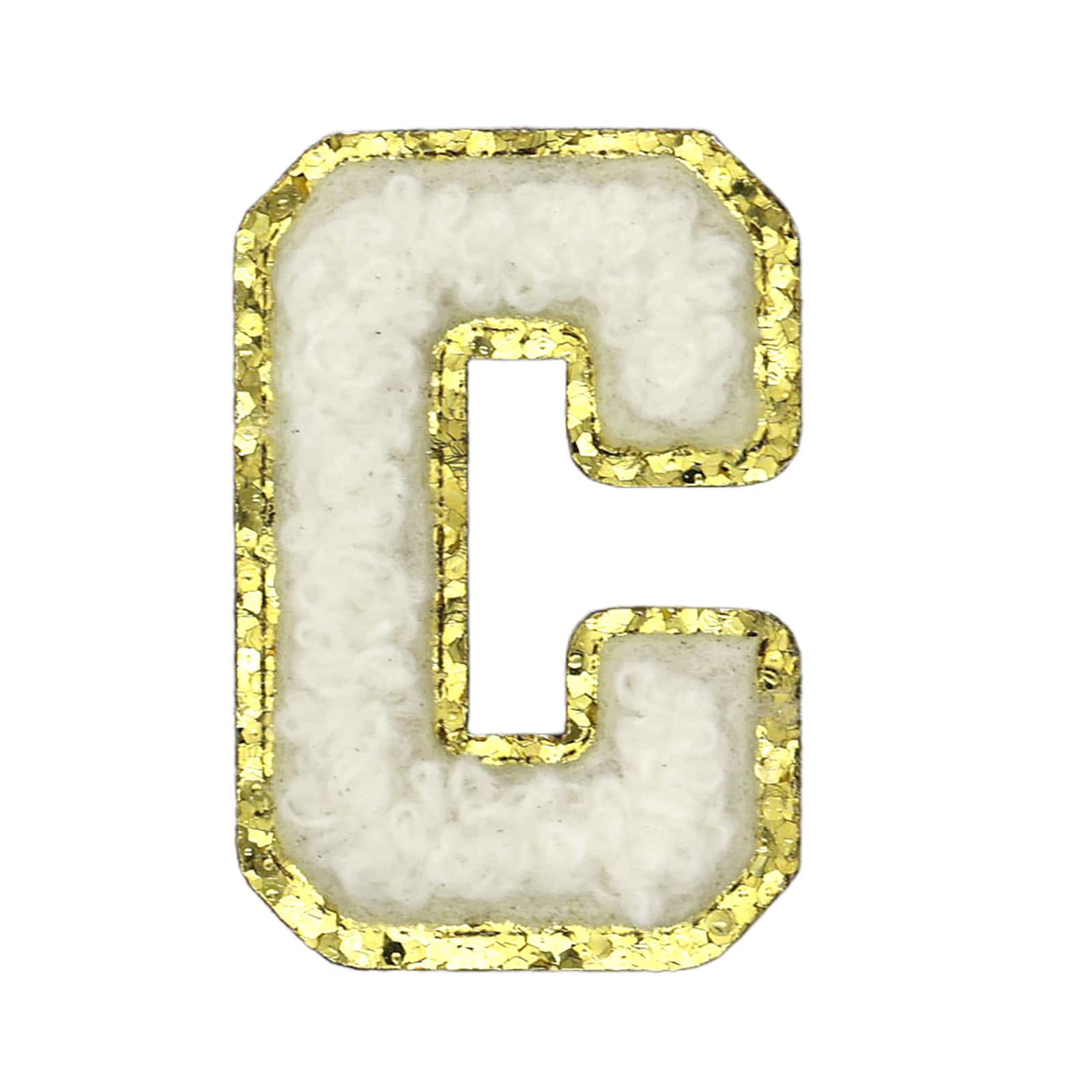 1.5" White Chenille Patch by Make Market®