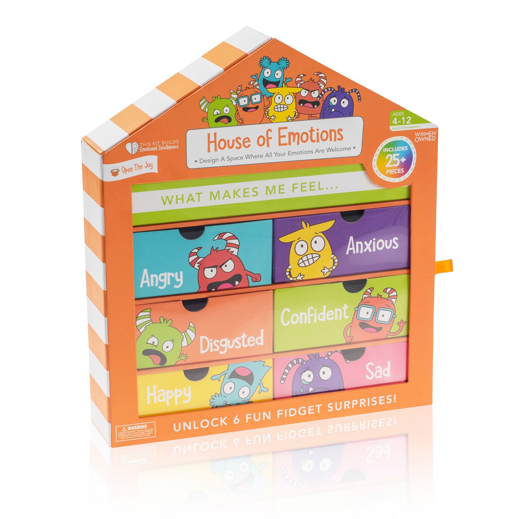 Open the Joy House of Emotions Playhouse Kit
