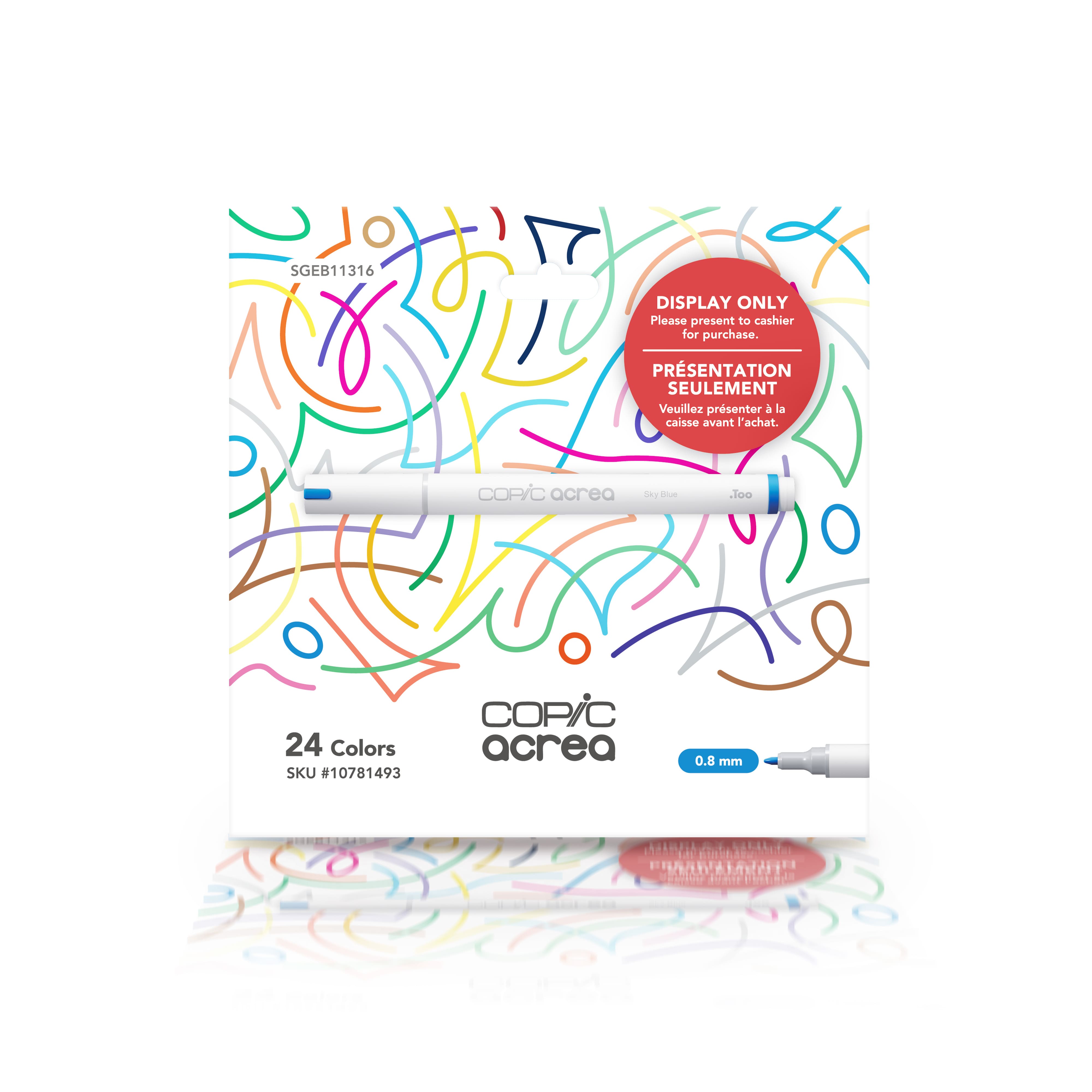 Copic® acrea 24 Colors Marker Set