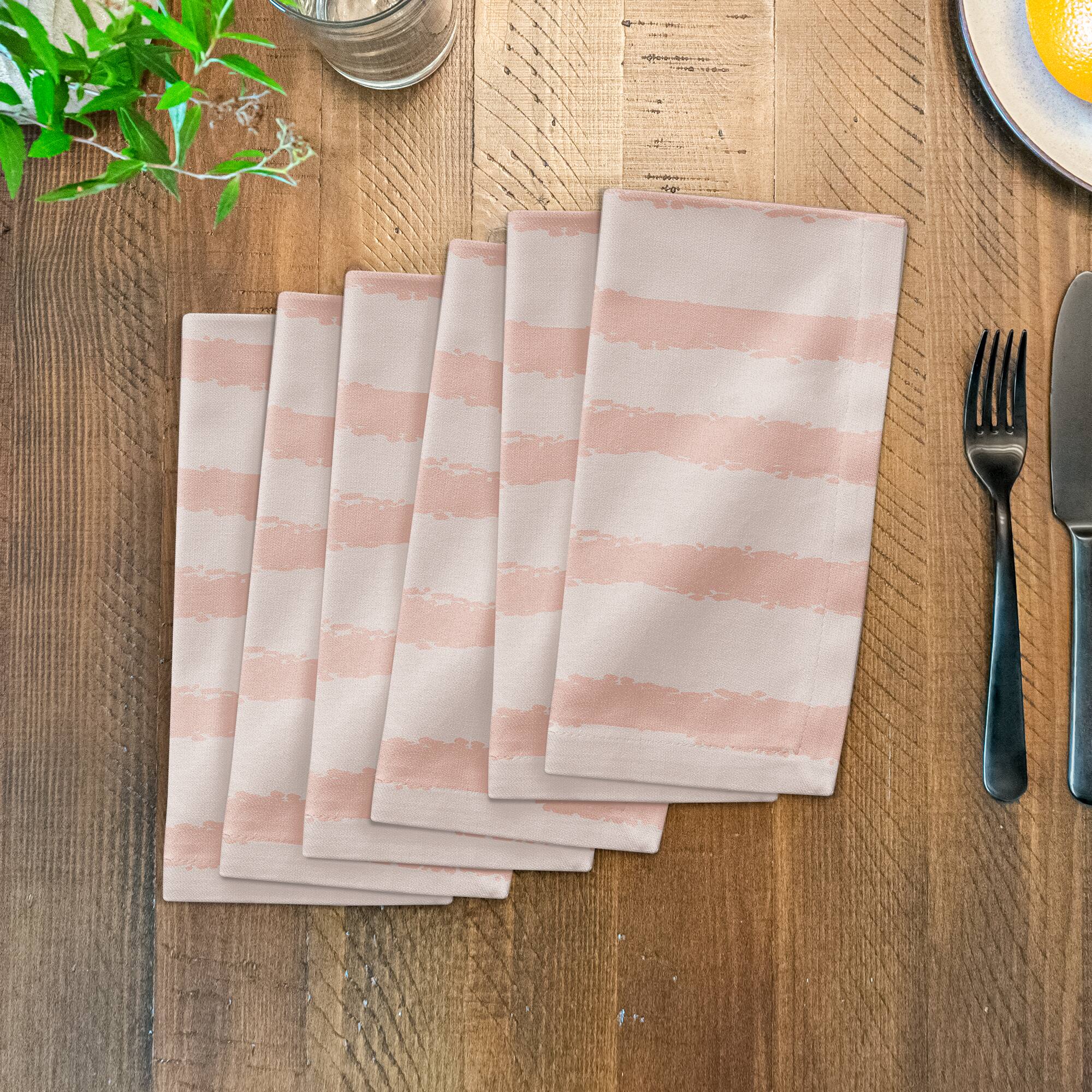 Stripes Cotton Twill Napkin