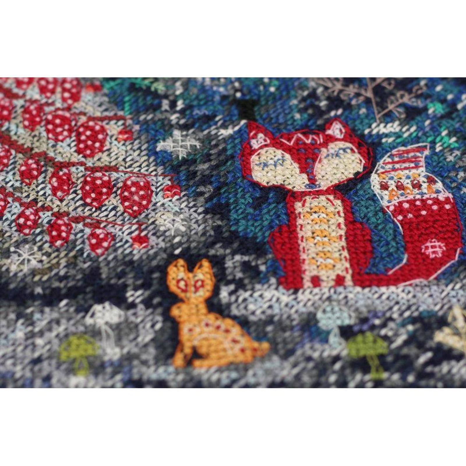 Abris Art In The Winter Forest One Day Cross Stitch Kit