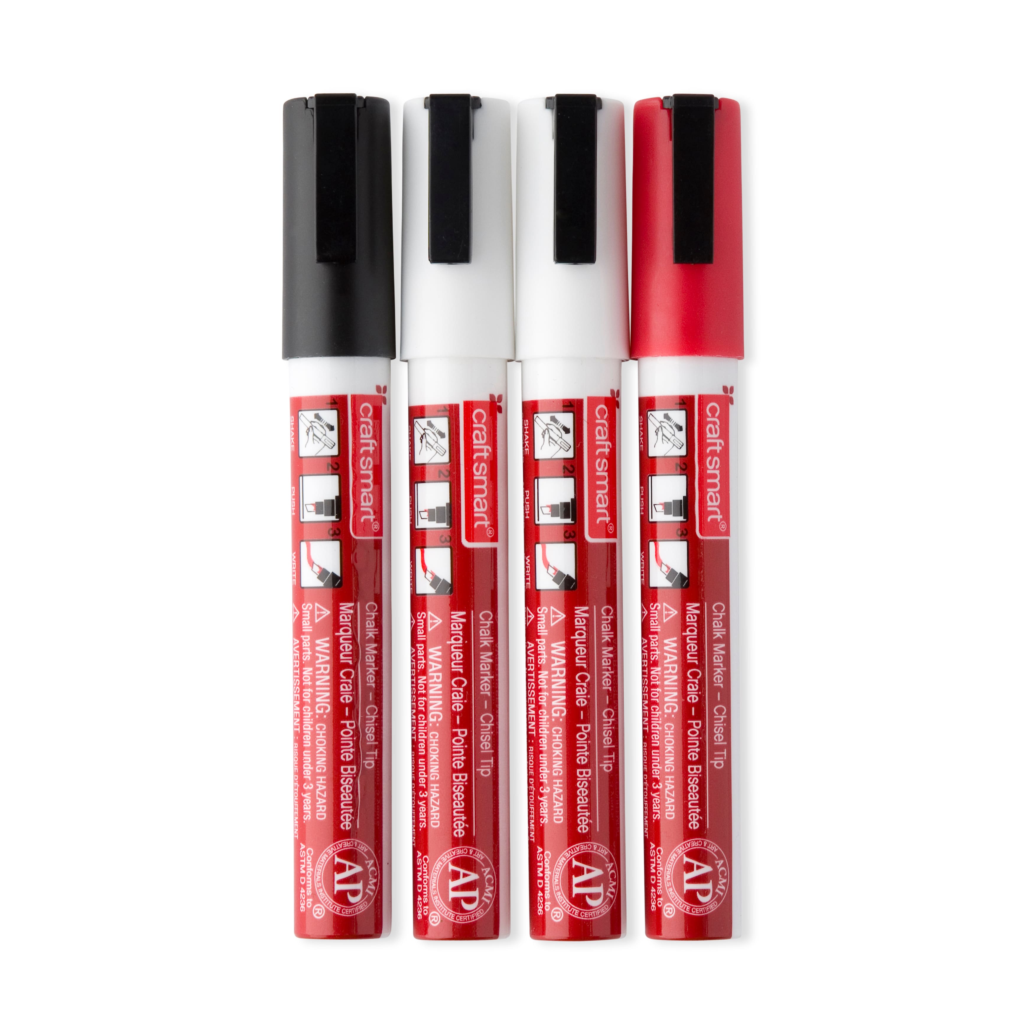 9 Packs: 4 ct. (36 total) Commercial Chalk Marker Set by Craft Smart®