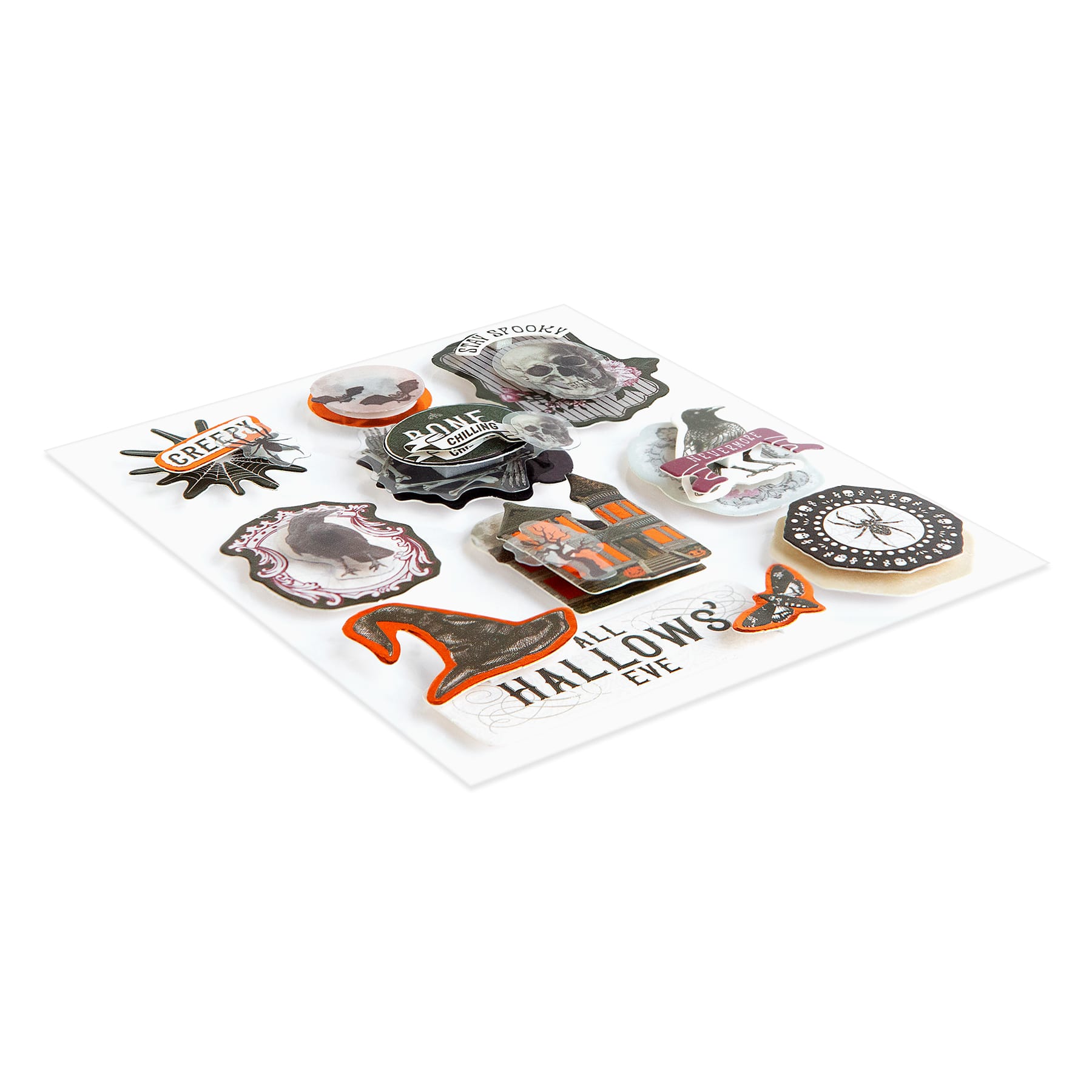 Hallowed Halls Layered Dimensional Stickers by Recollections™