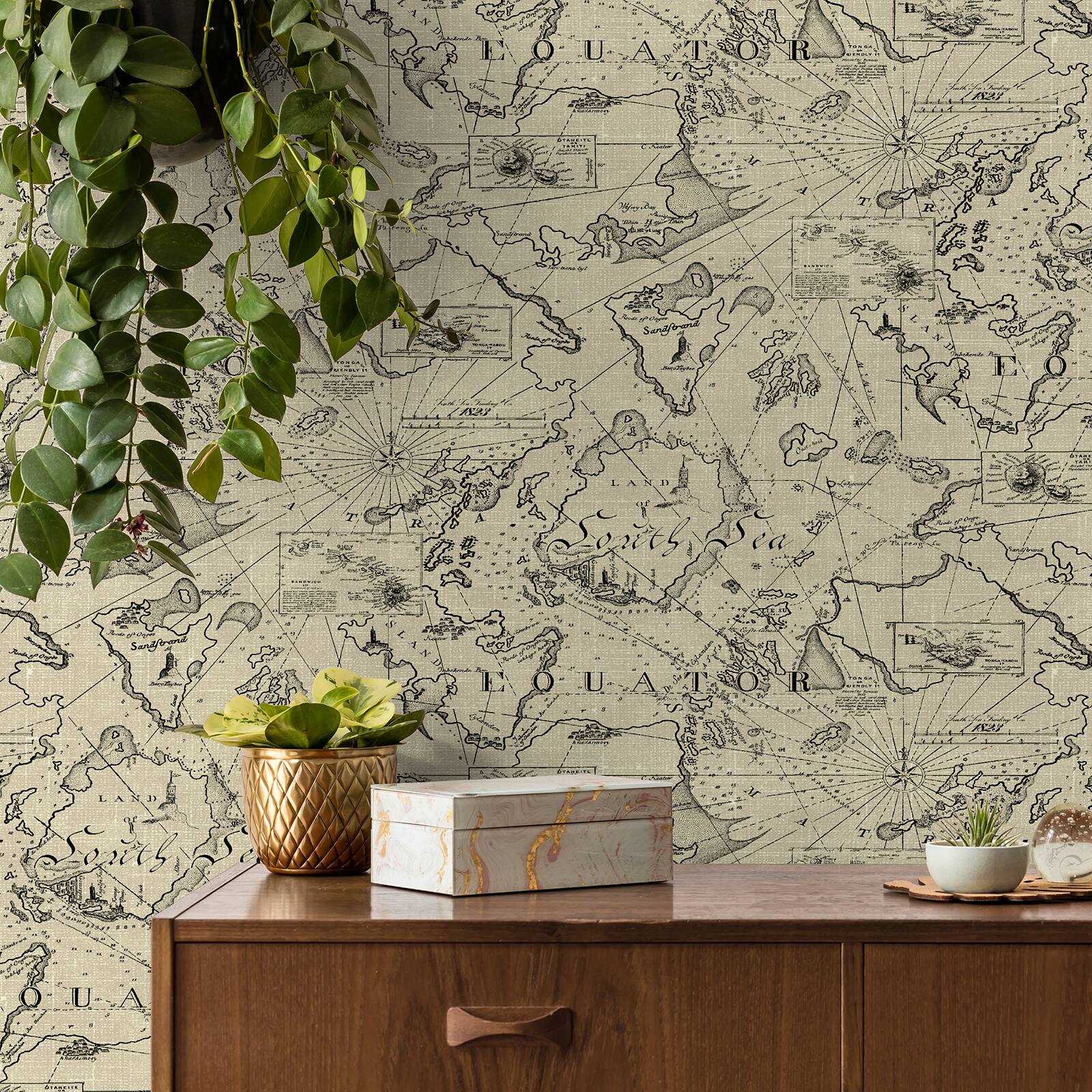 Tommy Bahama® Charted Course Peel & Stick Wallpaper