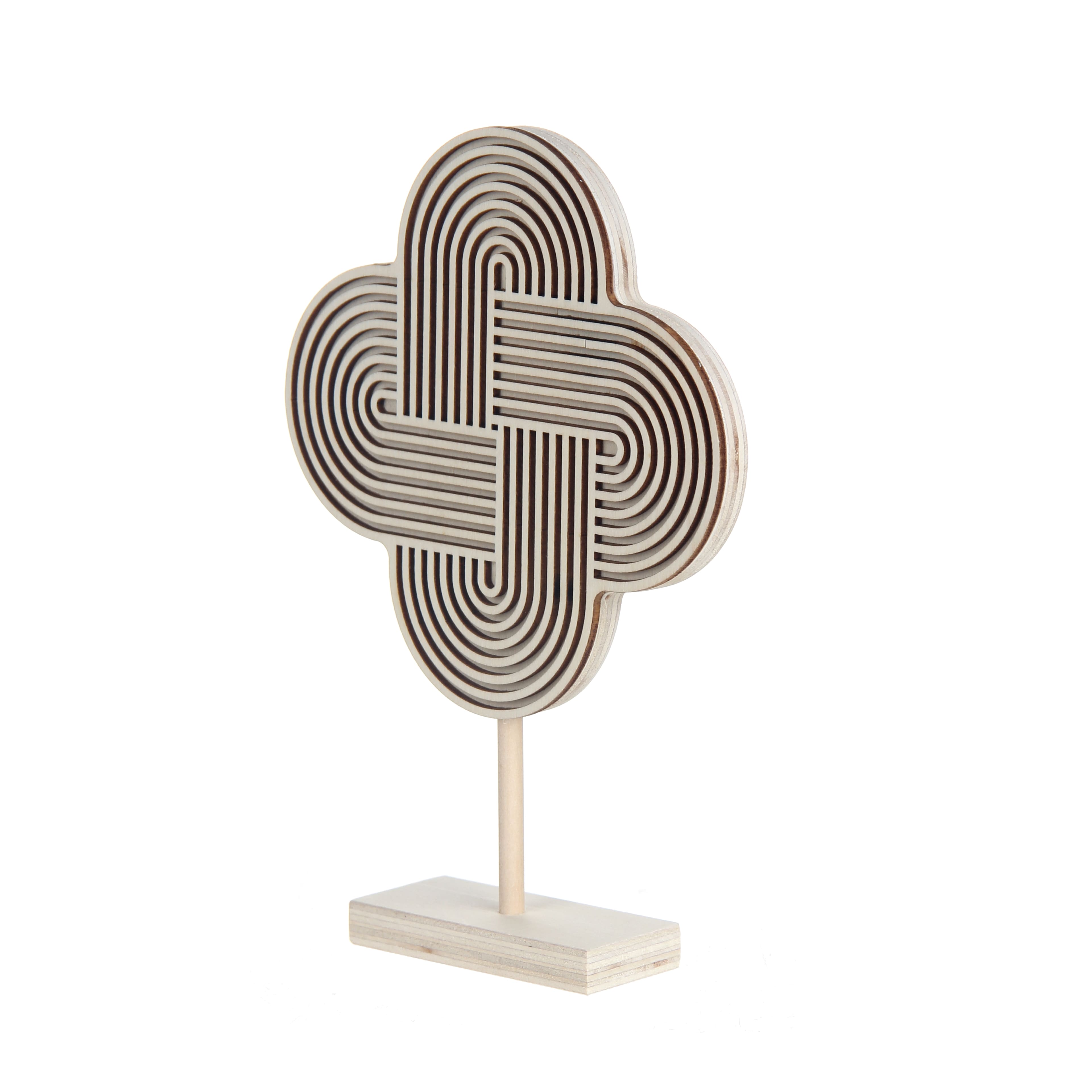 Jonathan Adler x Michaels 8" Pompidou Plus DIY Wood Tabletop Décor with Stand