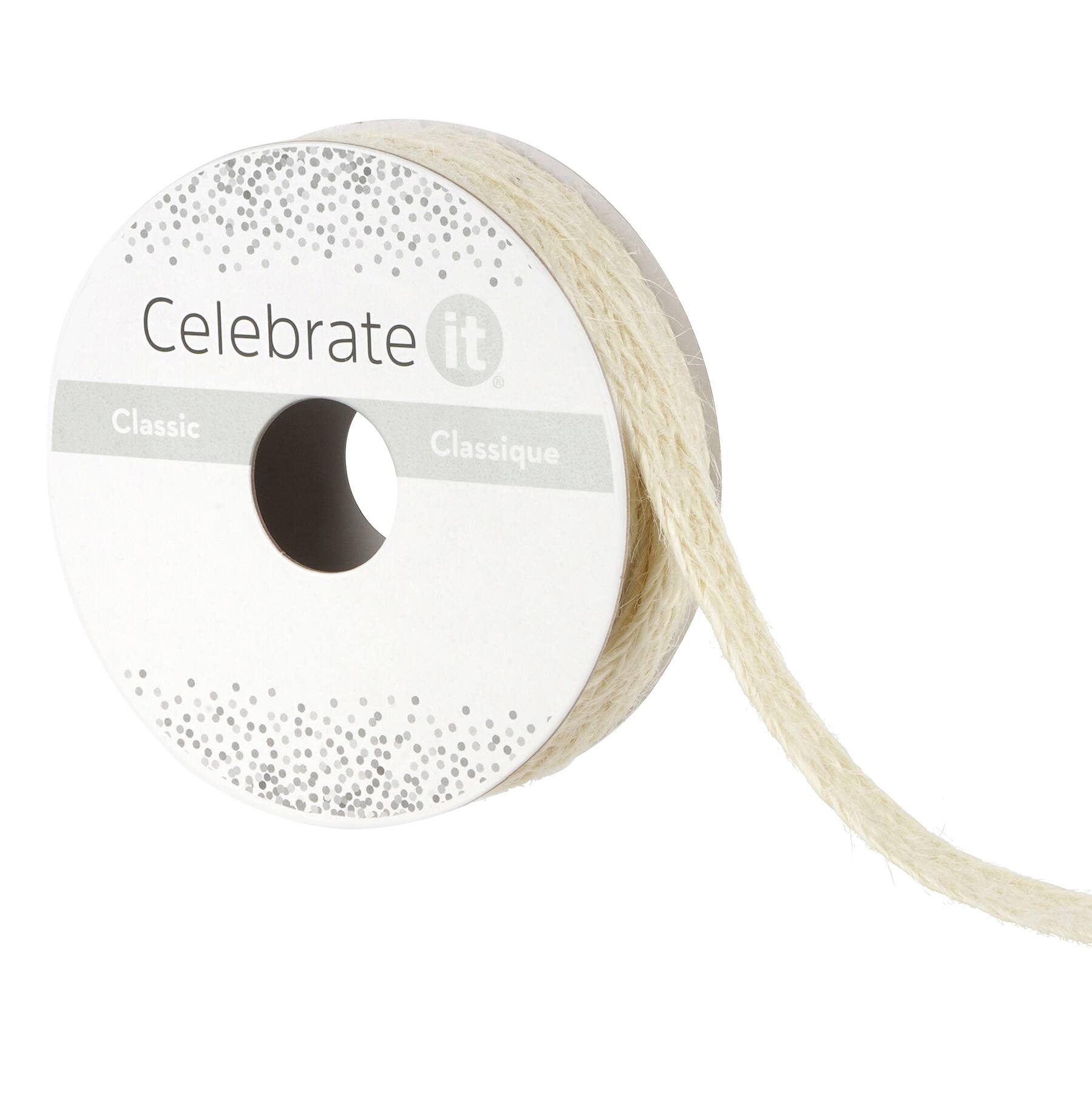 12 Pack: 7/16" x 7yd. Jute Ribbon by Celebrate It®