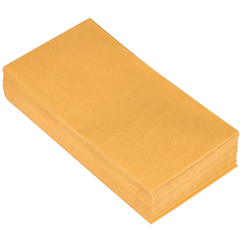 JAM Paper Brown Kraft Manila Coin Business Recycled Envelopes