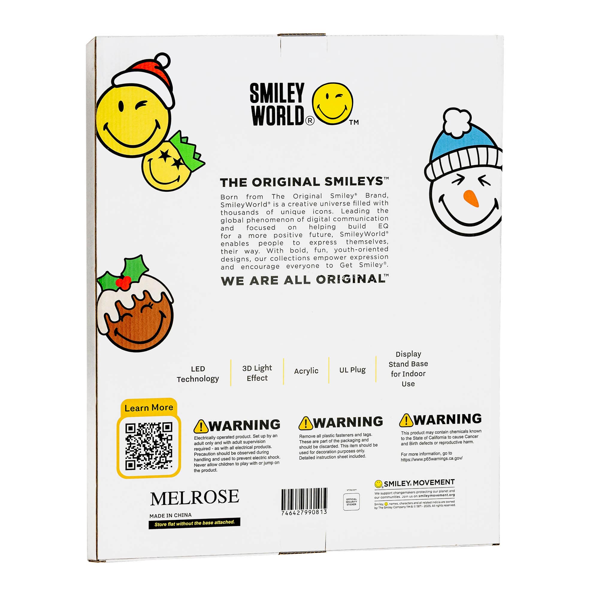 SmileyWorld® 24" Holiday Reindeer EkkoLight