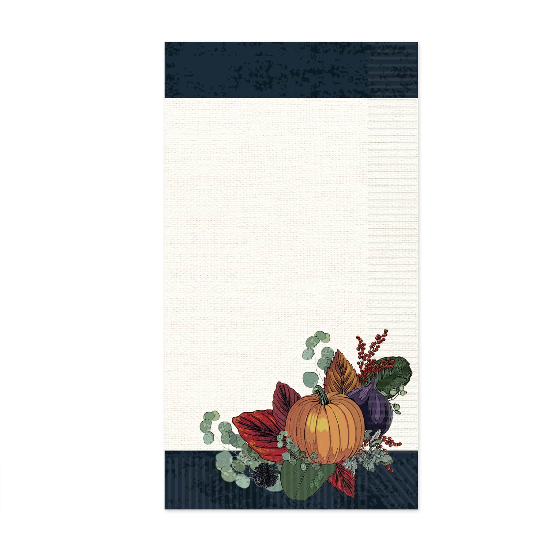 Beistle 8" x 4.5" Fall Thanksgiving Guest Towels, 32ct.