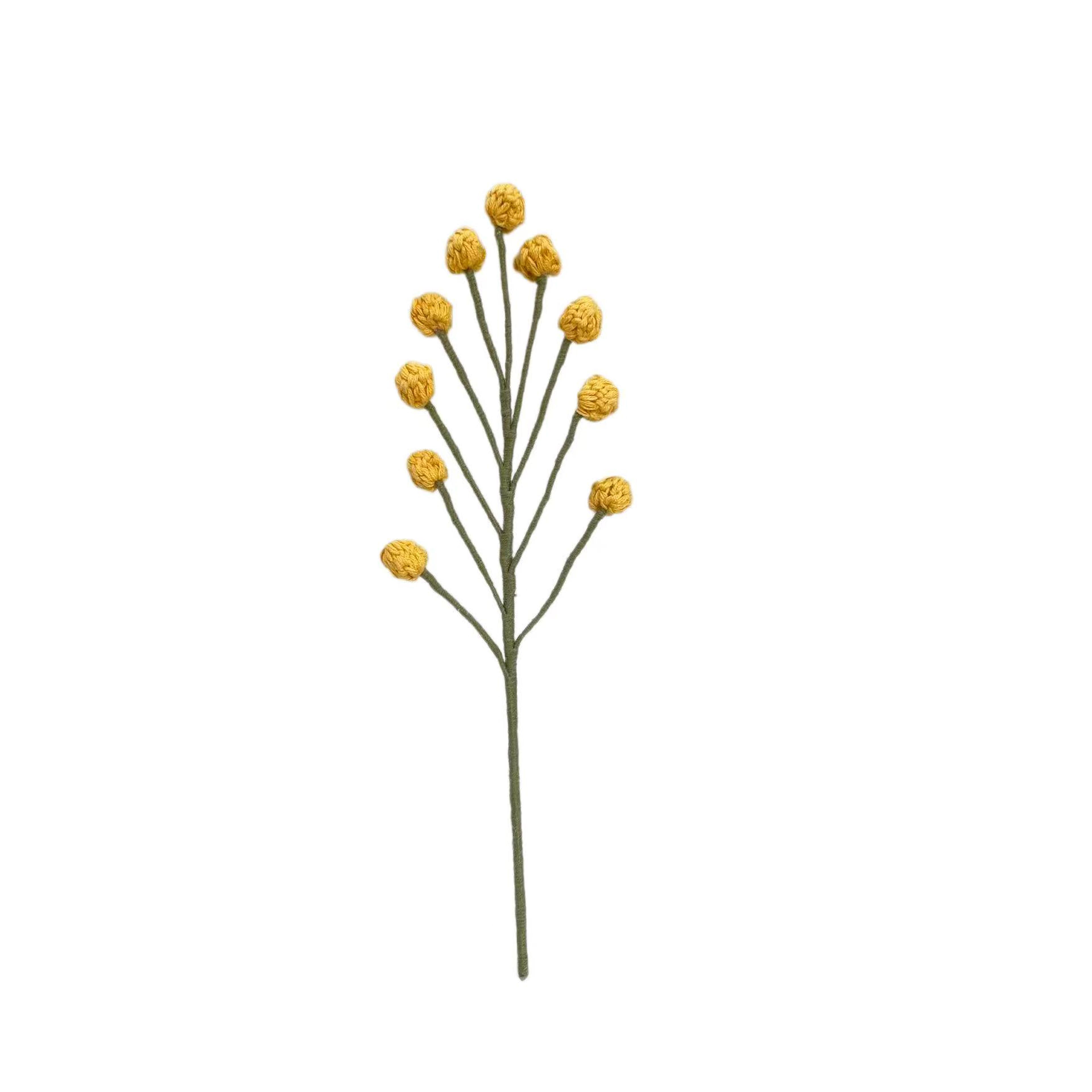 13" Crochet Yellow Berry Pick by Ashland®