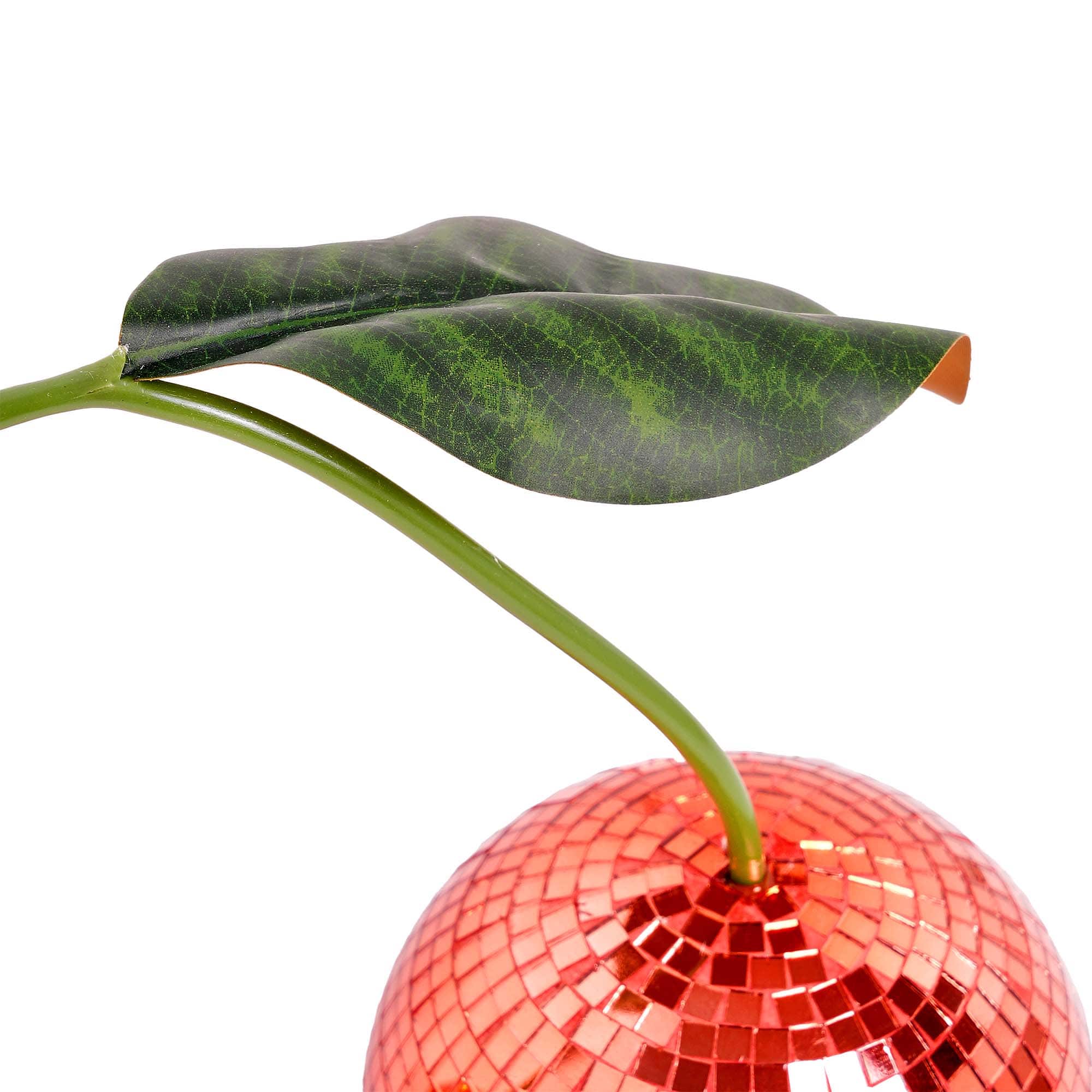 American Art Decor Tipsy Disco Cherry Tabletop and Bar Decoration - 7.87" x 9.84" x 3.93"