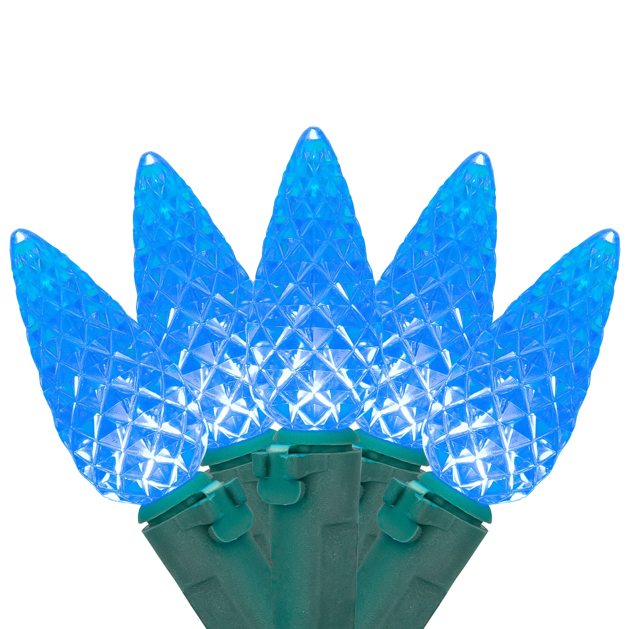 70ct. LED Faceted C6 Christmas String Lights