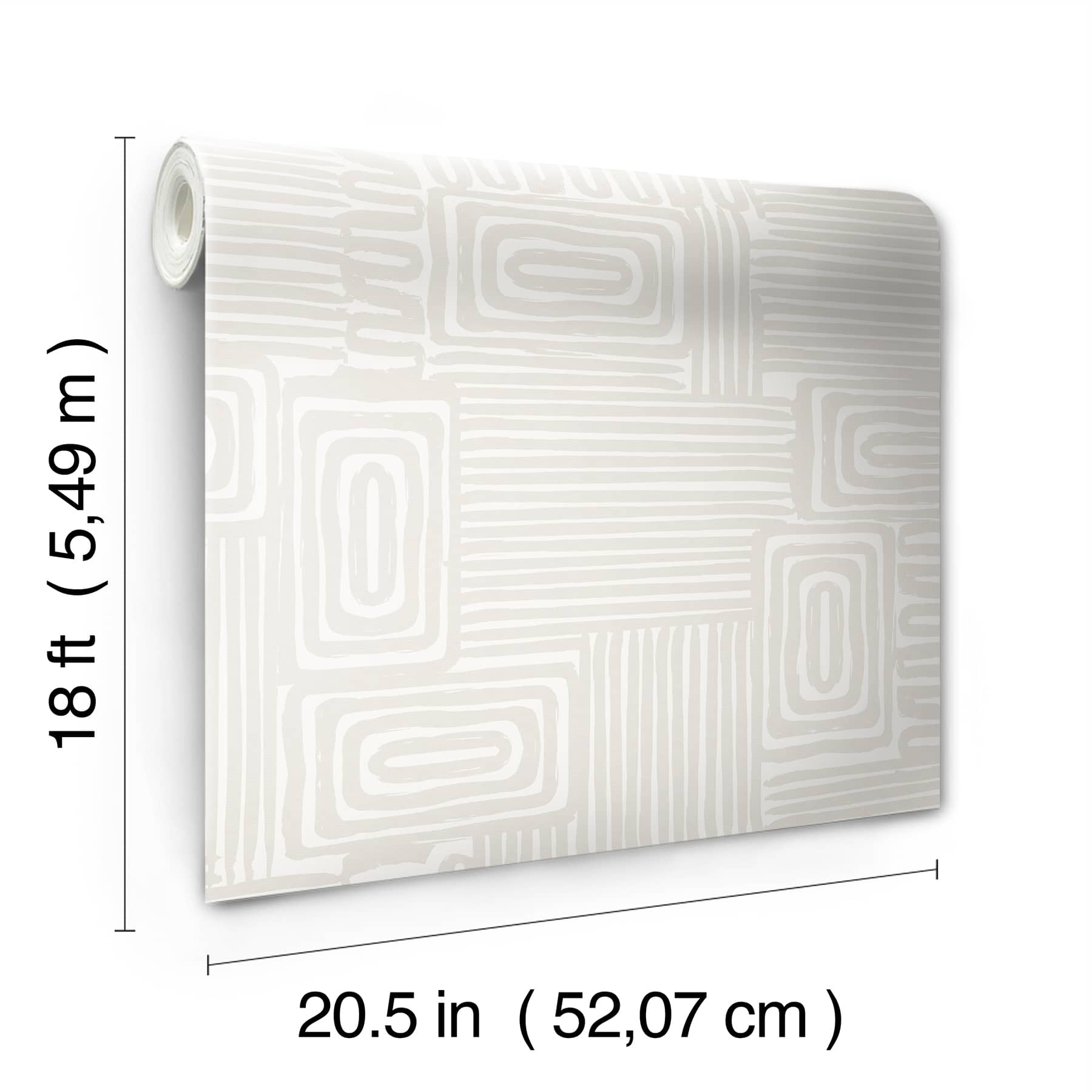 RoomMates Emily Rayna Pathways Peel & Stick Wallpaper