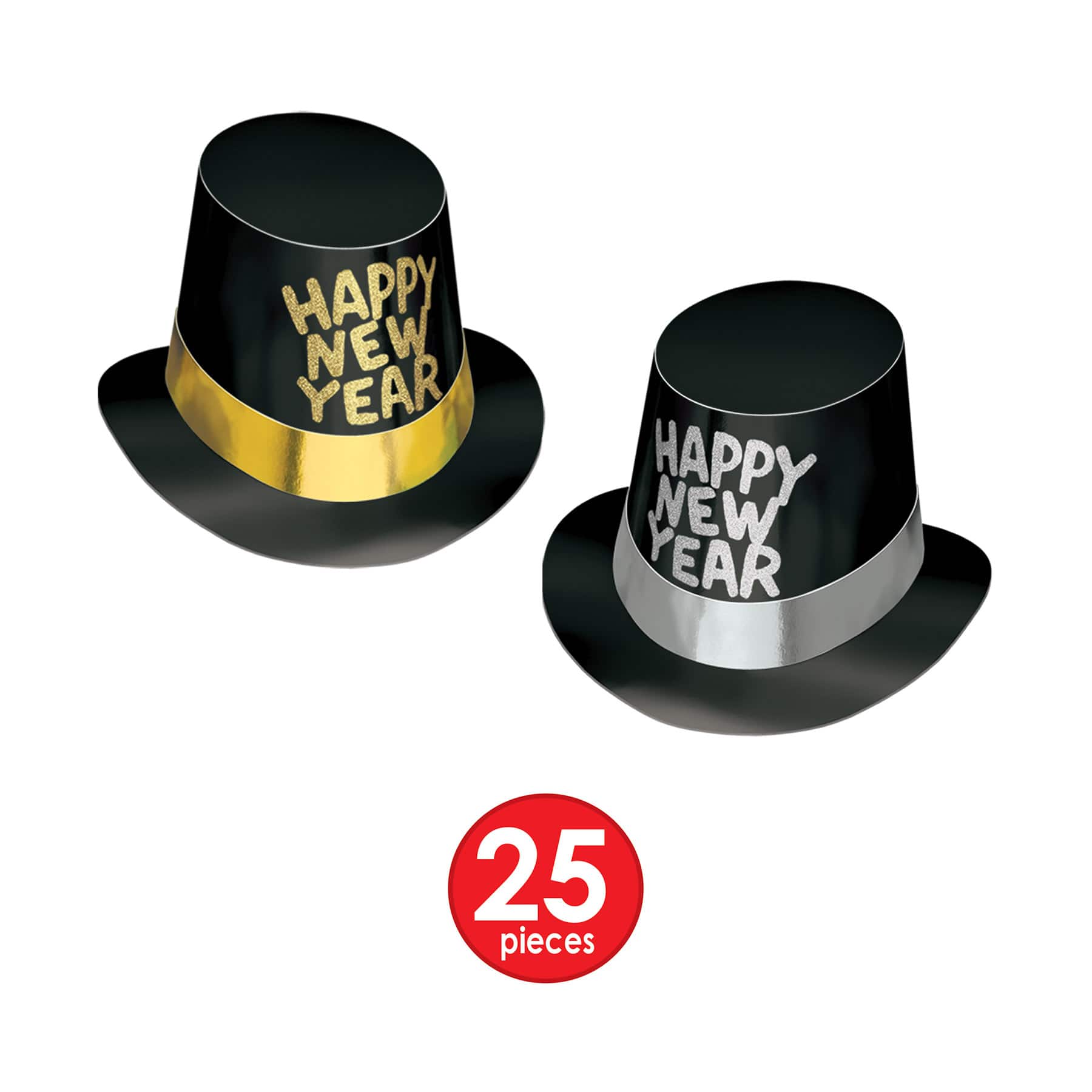 Beistle New Year Midnite Thunder Party Favor Kit for 50